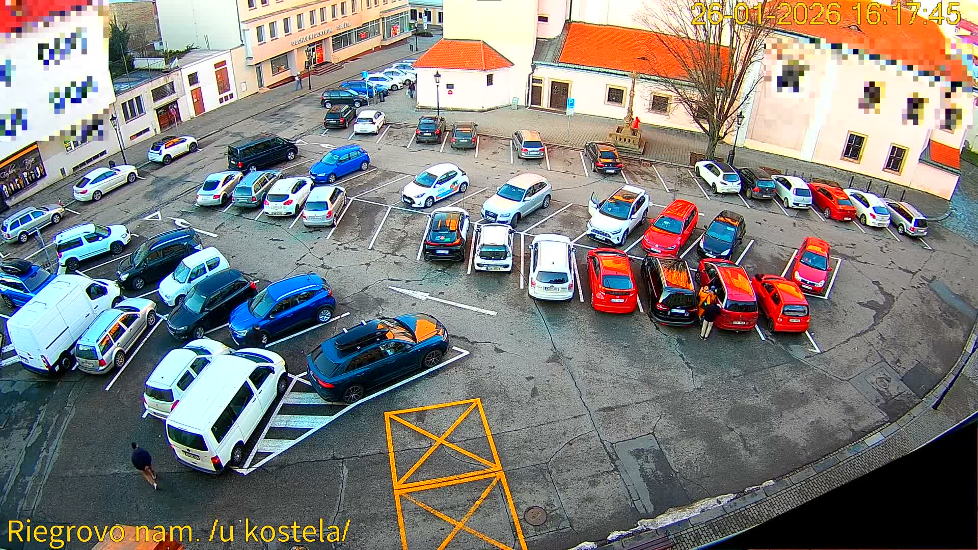 Kroměříž - Riegrovo Náměstí (Rieger Square) Live Cam - Kromeriz, Zlin, Czechia