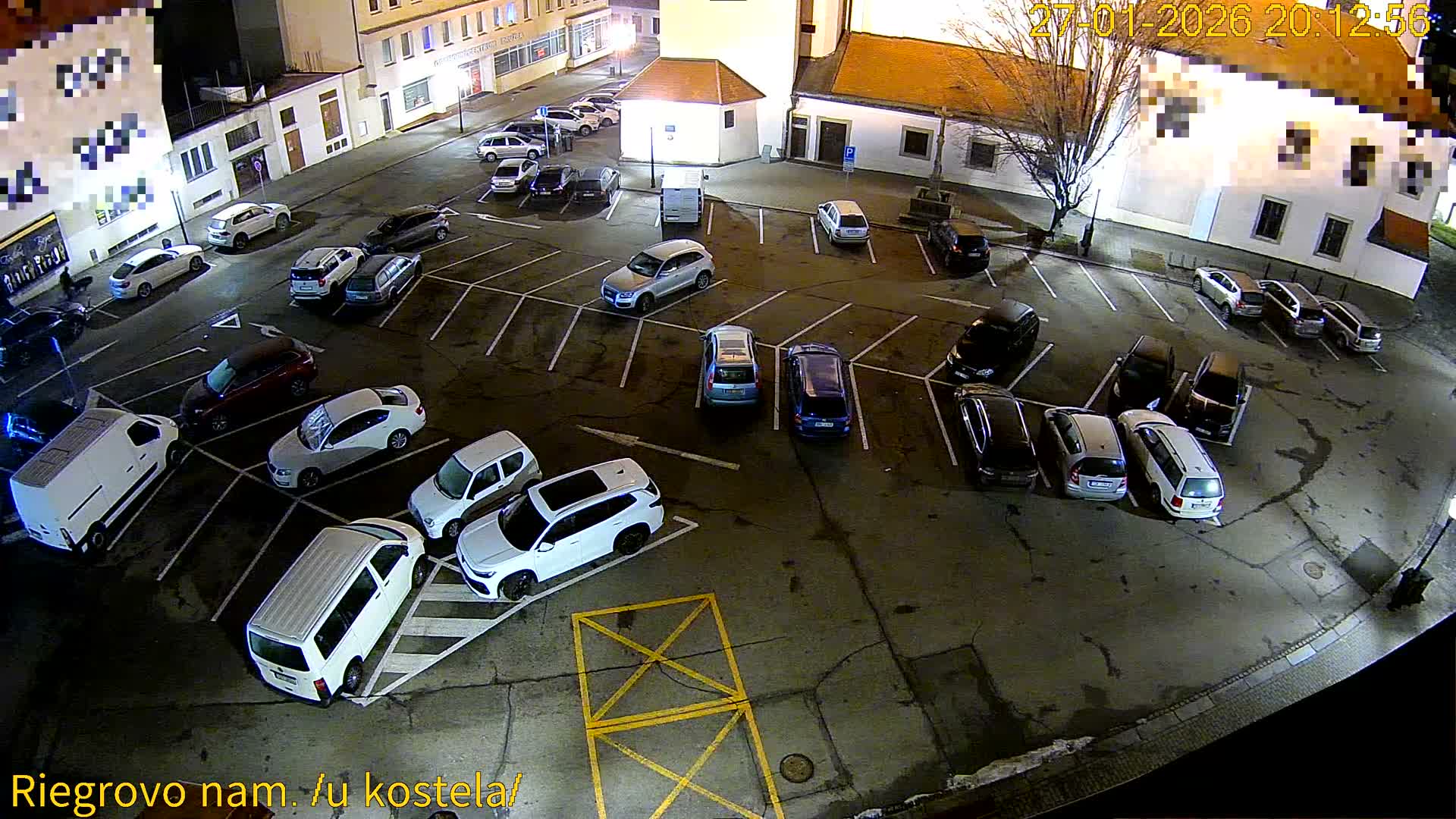 Kroměříž - Riegrovo Náměstí (Rieger Square) Live Cam - Kromeriz, Zlin, Czechia