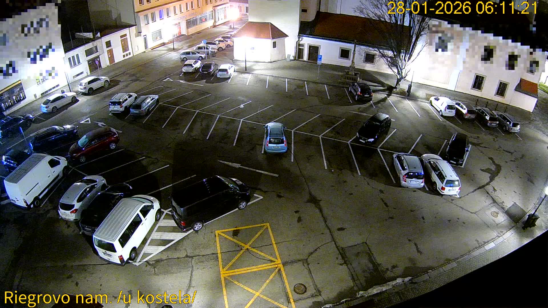 Kroměříž - Riegrovo Náměstí (Rieger Square) Live Cam - Kromeriz, Zlin, Czechia