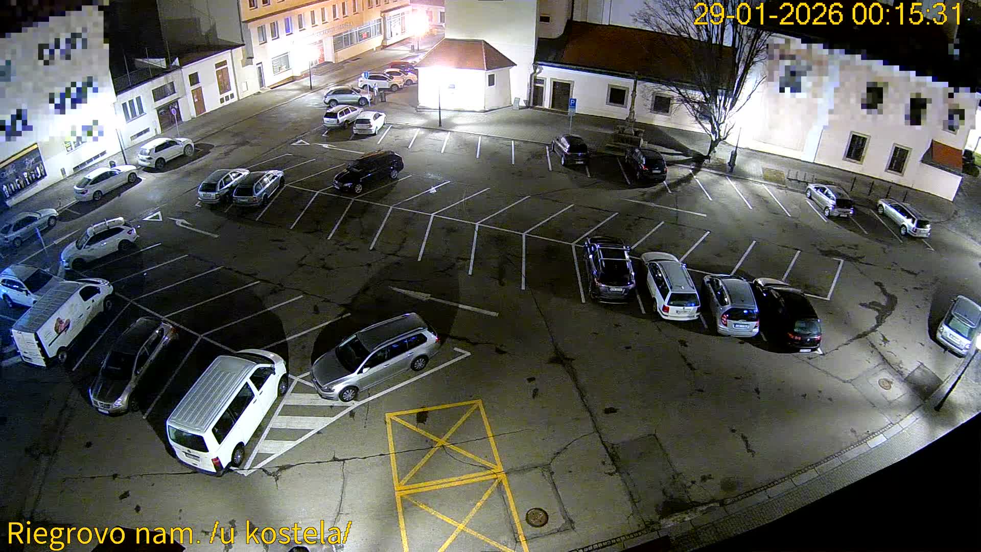 Kroměříž - Riegrovo Náměstí (Rieger Square) Live Cam - Kromeriz, Zlin, Czechia