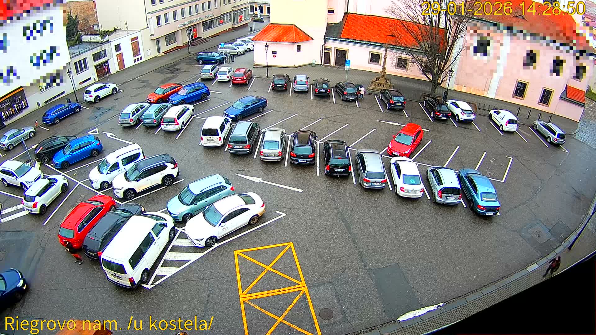 Kroměříž - Riegrovo Náměstí (Rieger Square) Live Cam - Kromeriz, Zlin, Czechia