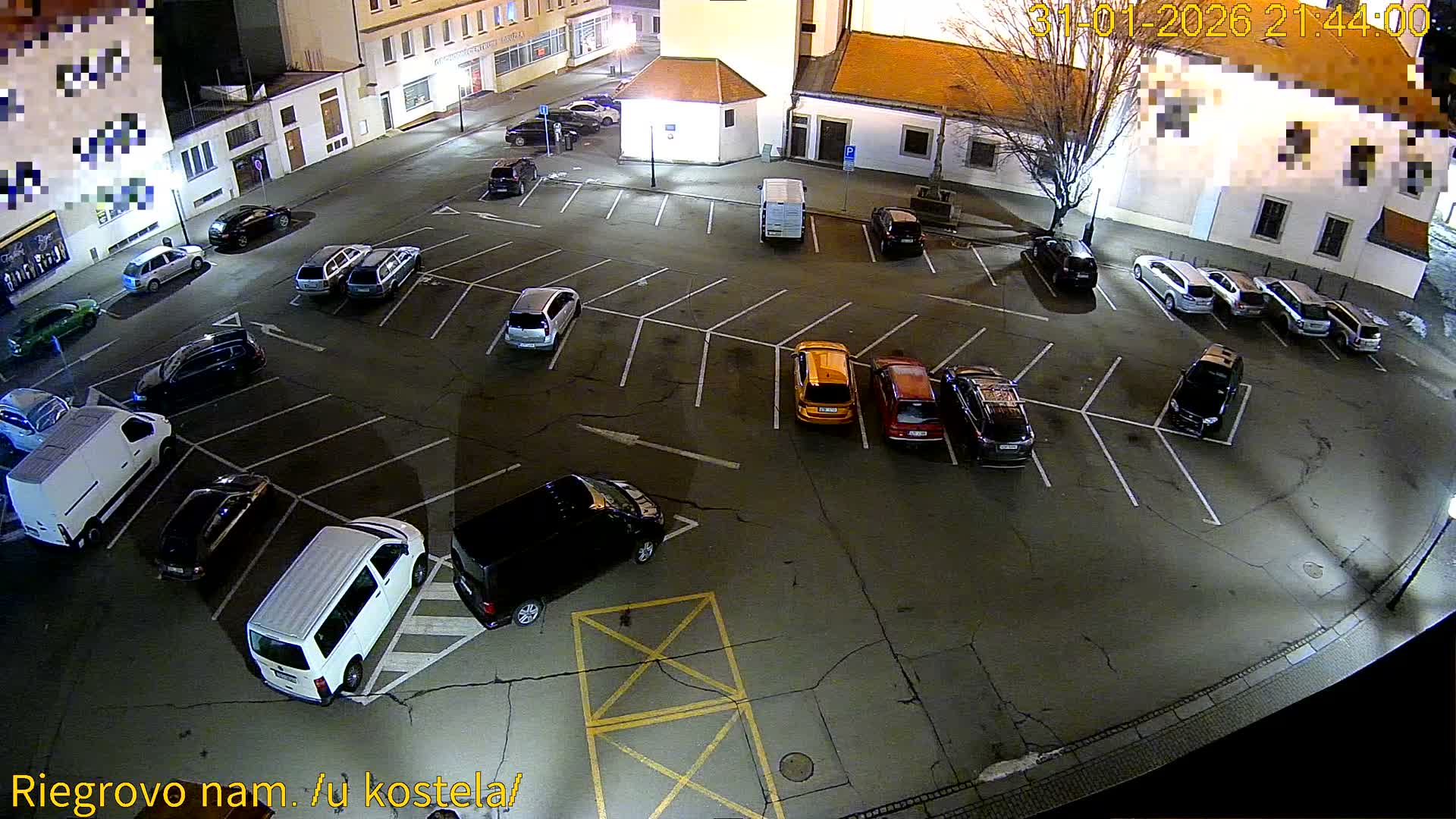 Kroměříž - Riegrovo Náměstí (Rieger Square) Live Cam - Kromeriz, Zlin, Czechia
