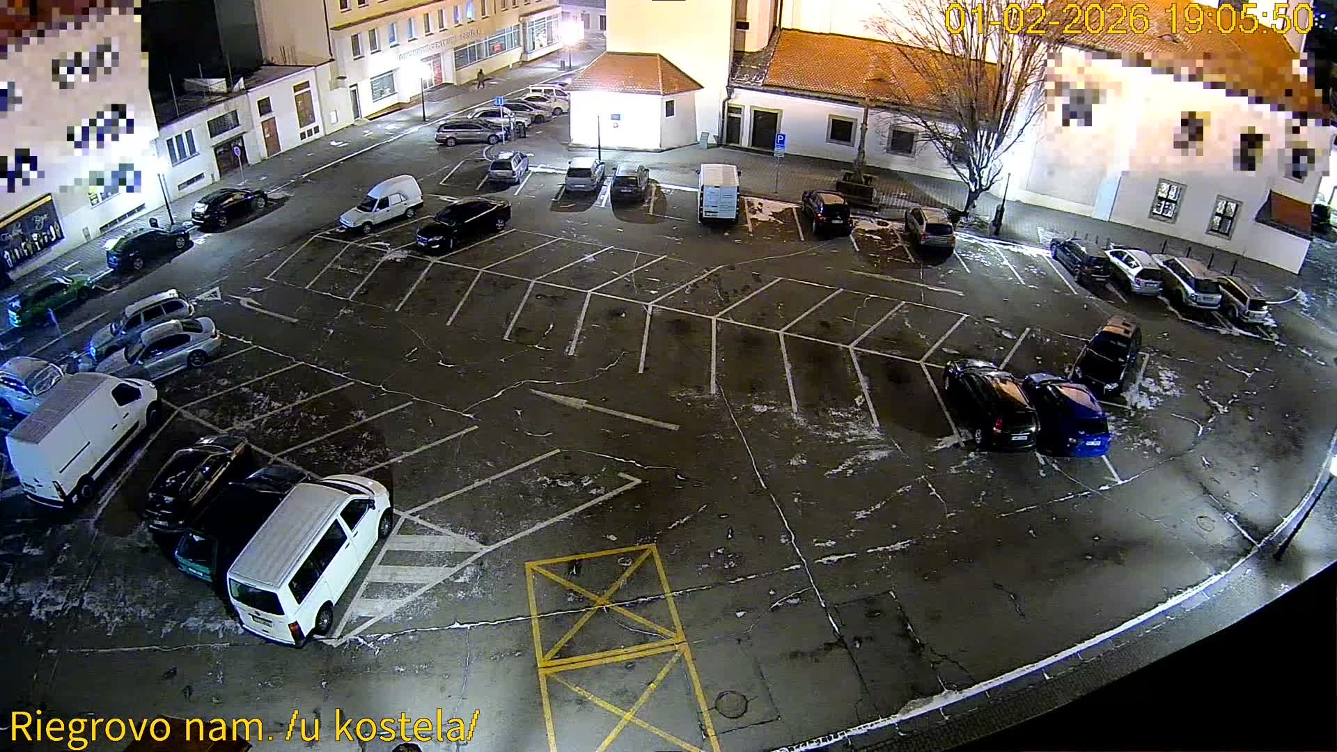 Kroměříž - Riegrovo Náměstí (Rieger Square) Live Cam - Kromeriz, Zlin, Czechia