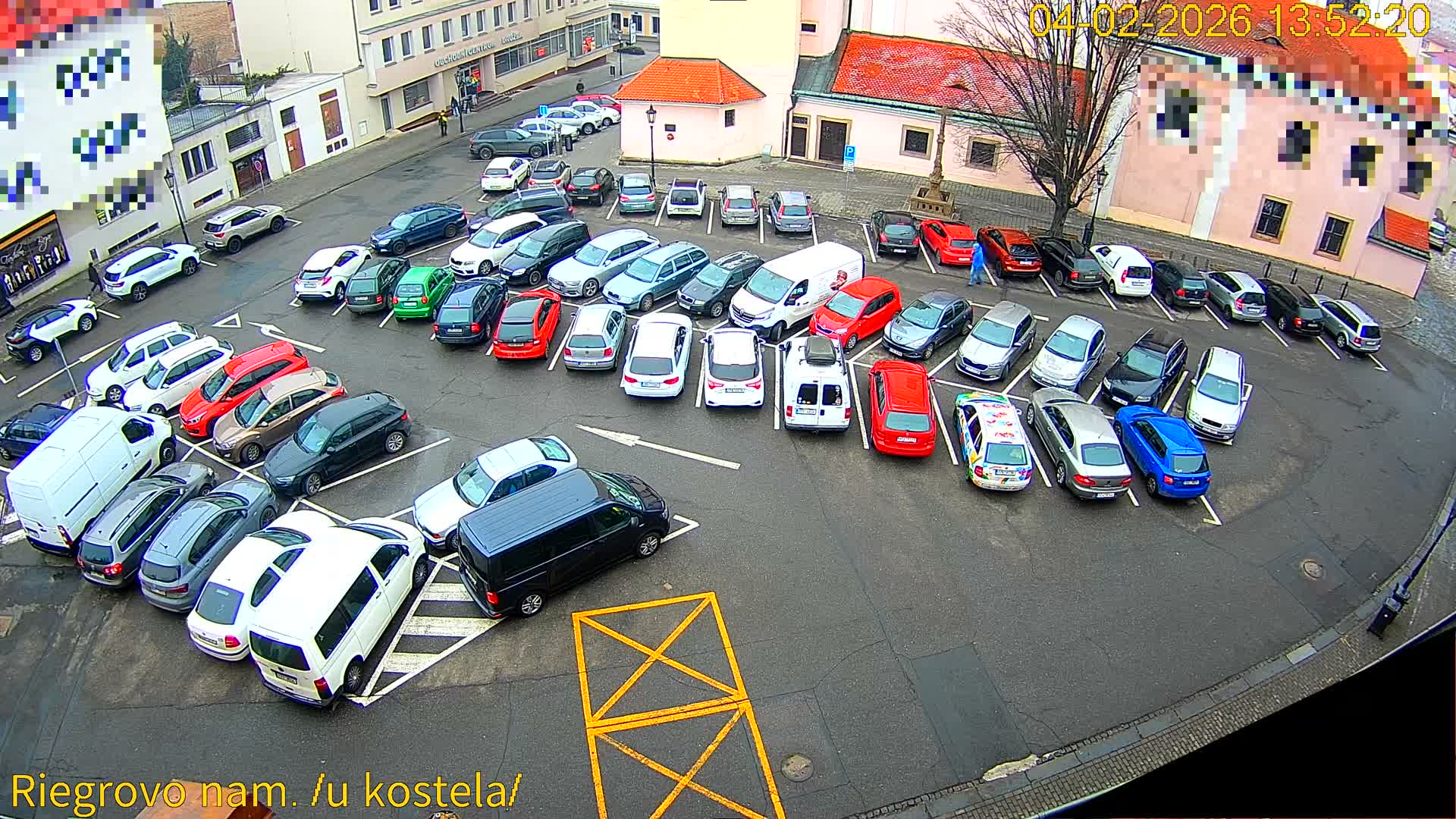 Kroměříž - Riegrovo Náměstí (Rieger Square) Live Cam - Kromeriz, Zlin, Czechia