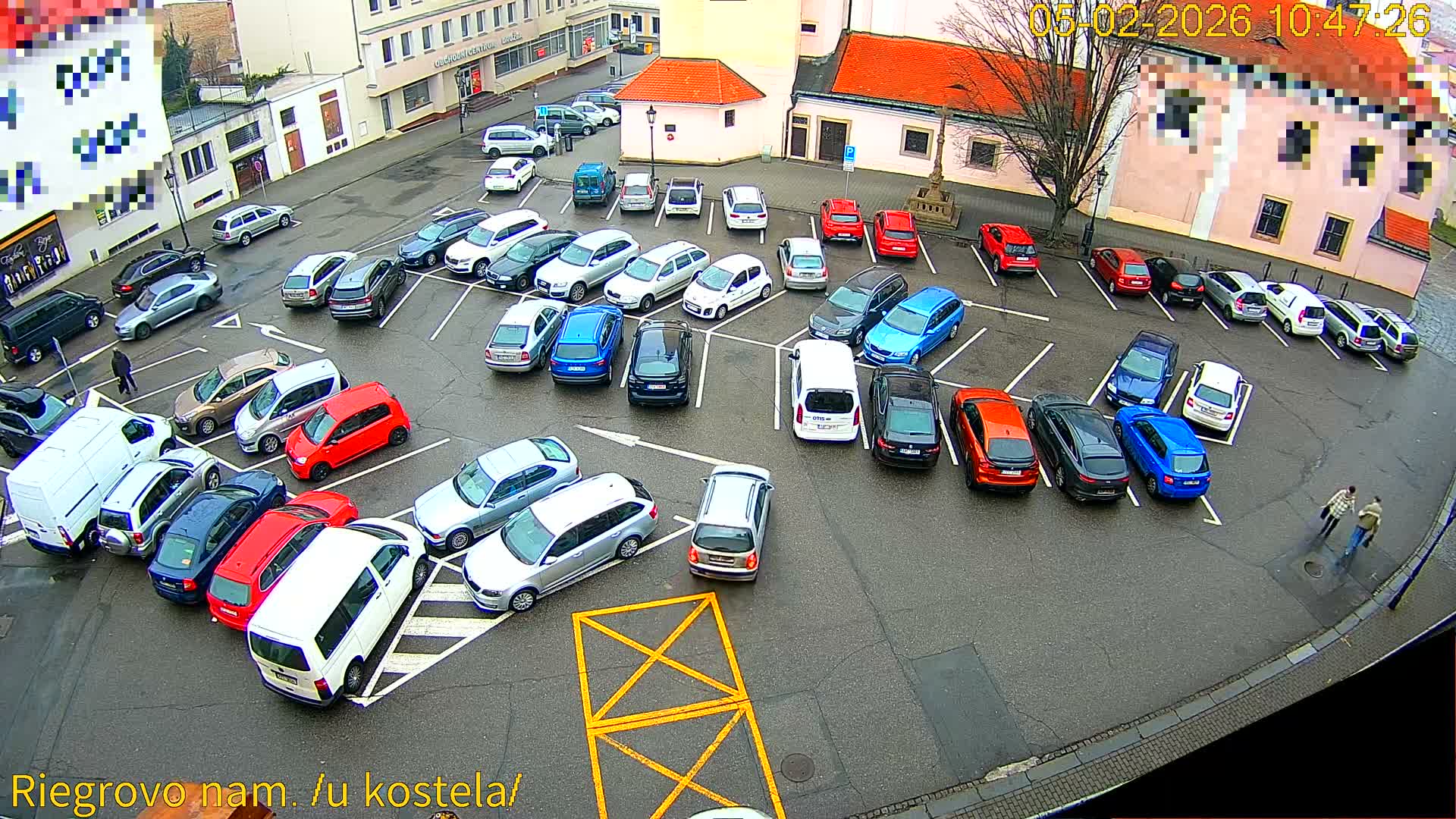 Kroměříž - Riegrovo Náměstí (Rieger Square) Live Cam - Kromeriz, Zlin, Czechia