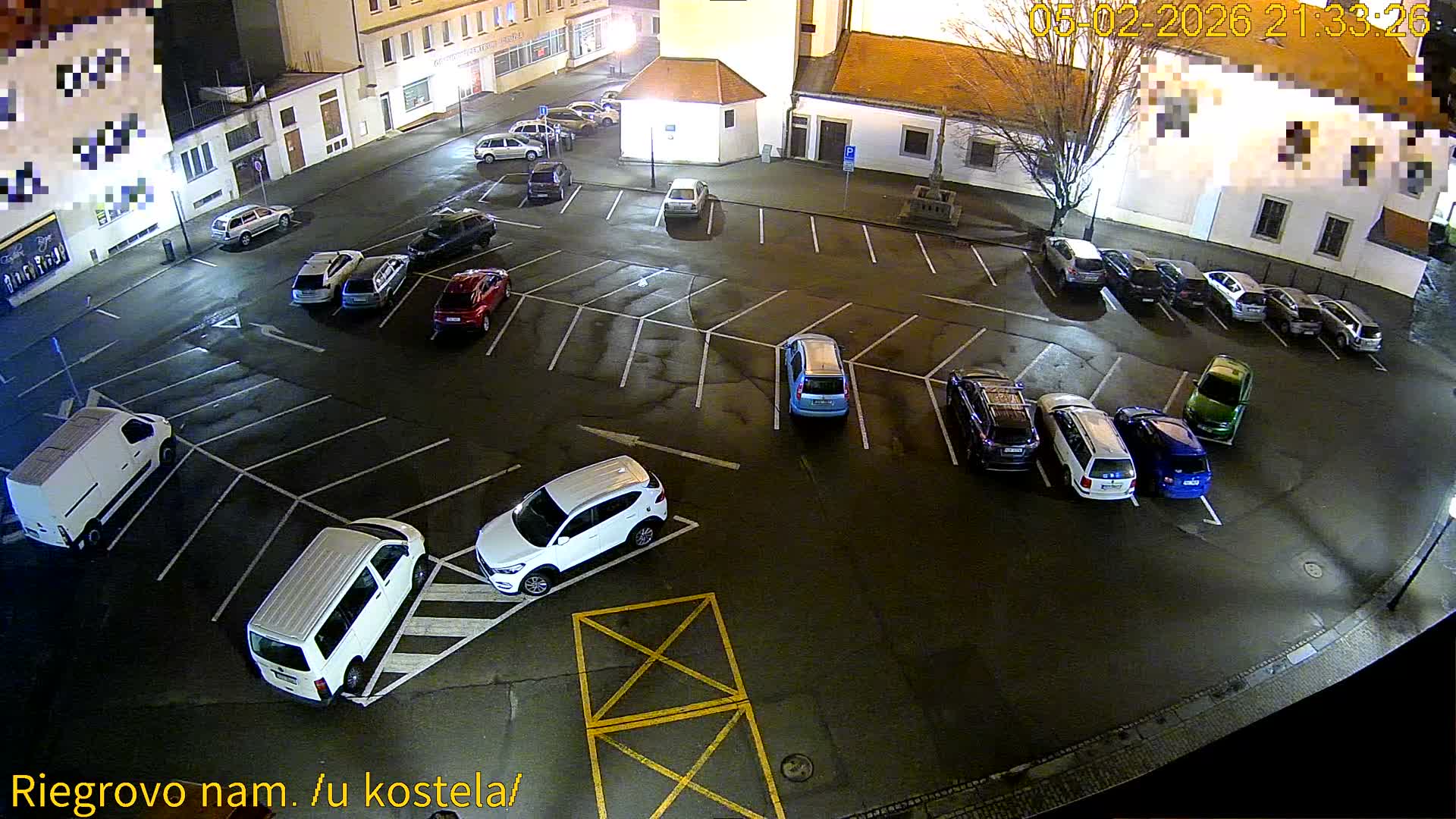 Kroměříž - Riegrovo Náměstí (Rieger Square) Live Cam - Kromeriz, Zlin, Czechia