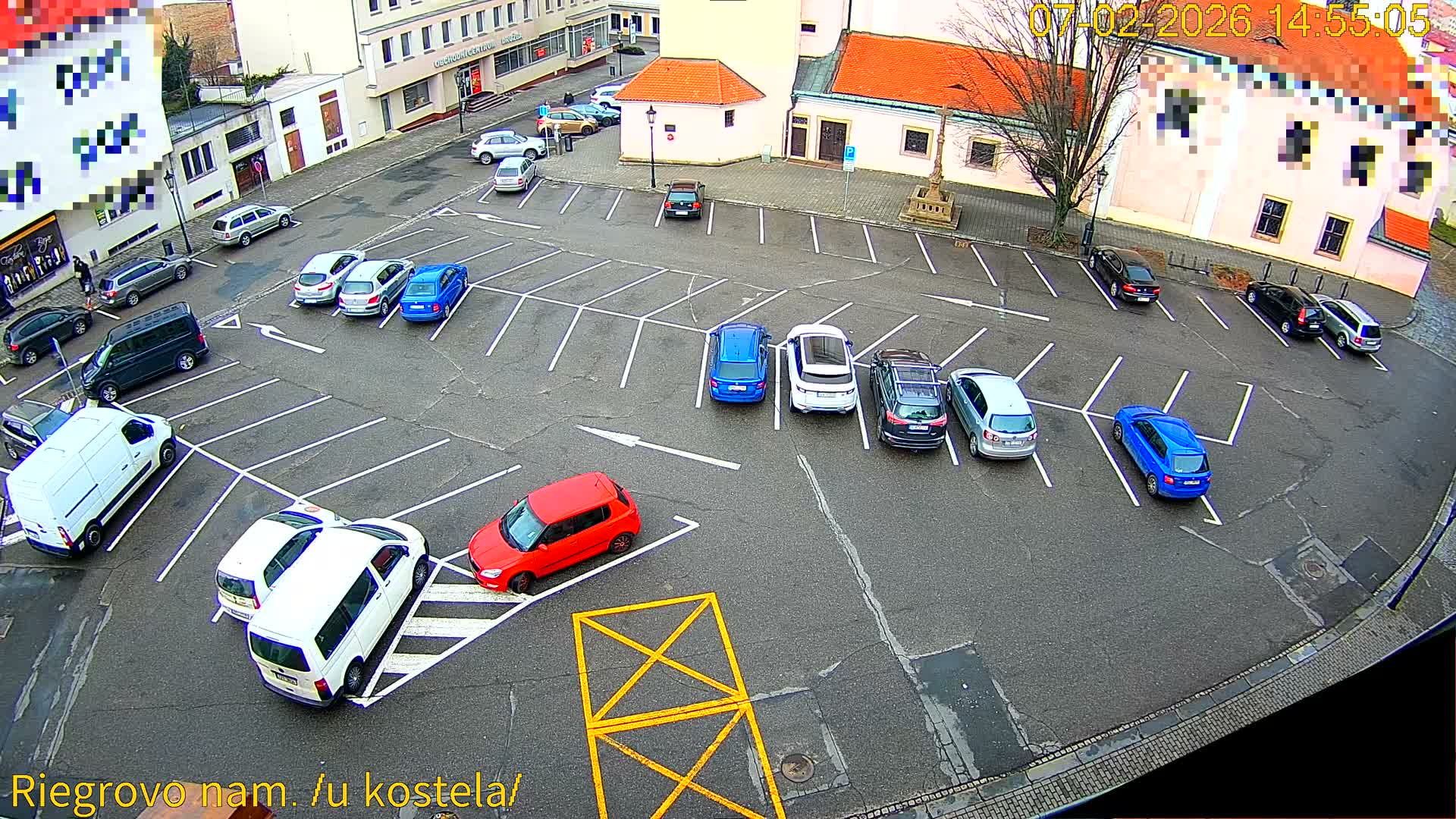 Kroměříž - Riegrovo Náměstí (Rieger Square) Live Cam - Kromeriz, Zlin, Czechia