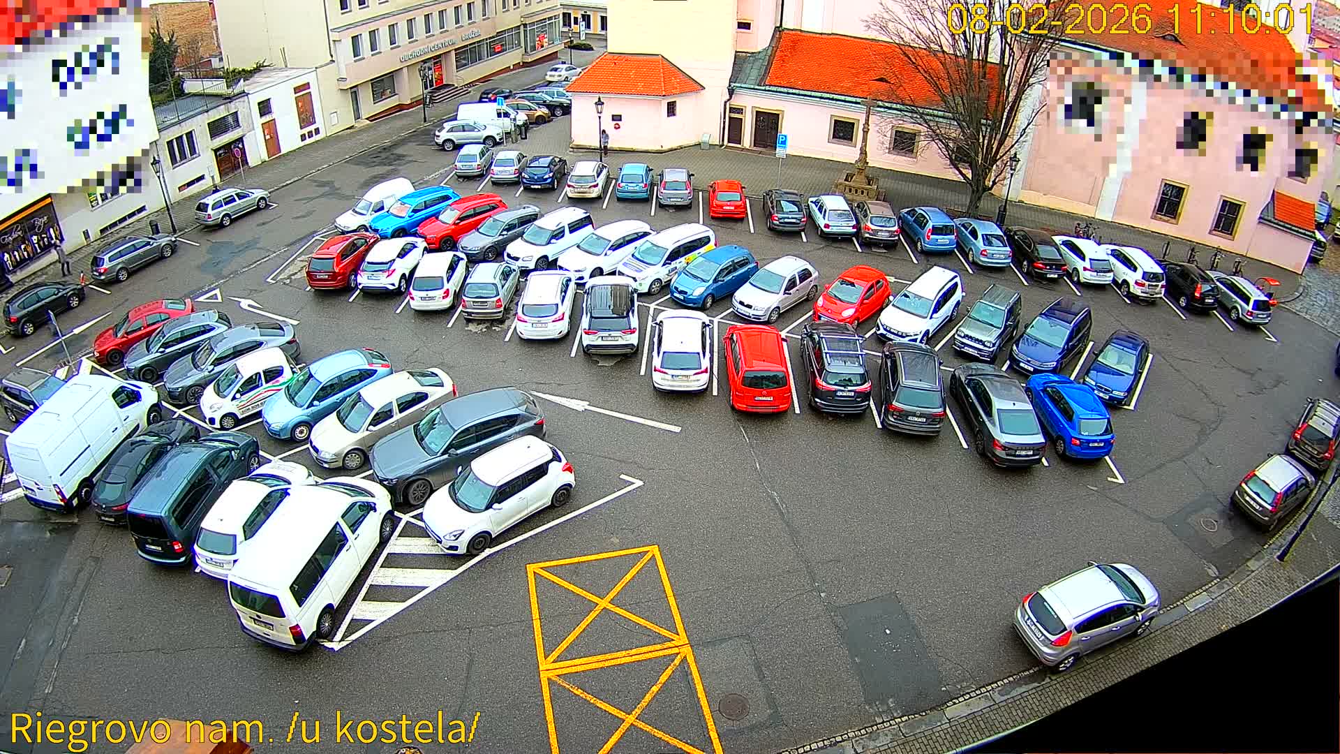Kroměříž - Riegrovo Náměstí (Rieger Square) Live Cam - Kromeriz, Zlin, Czechia