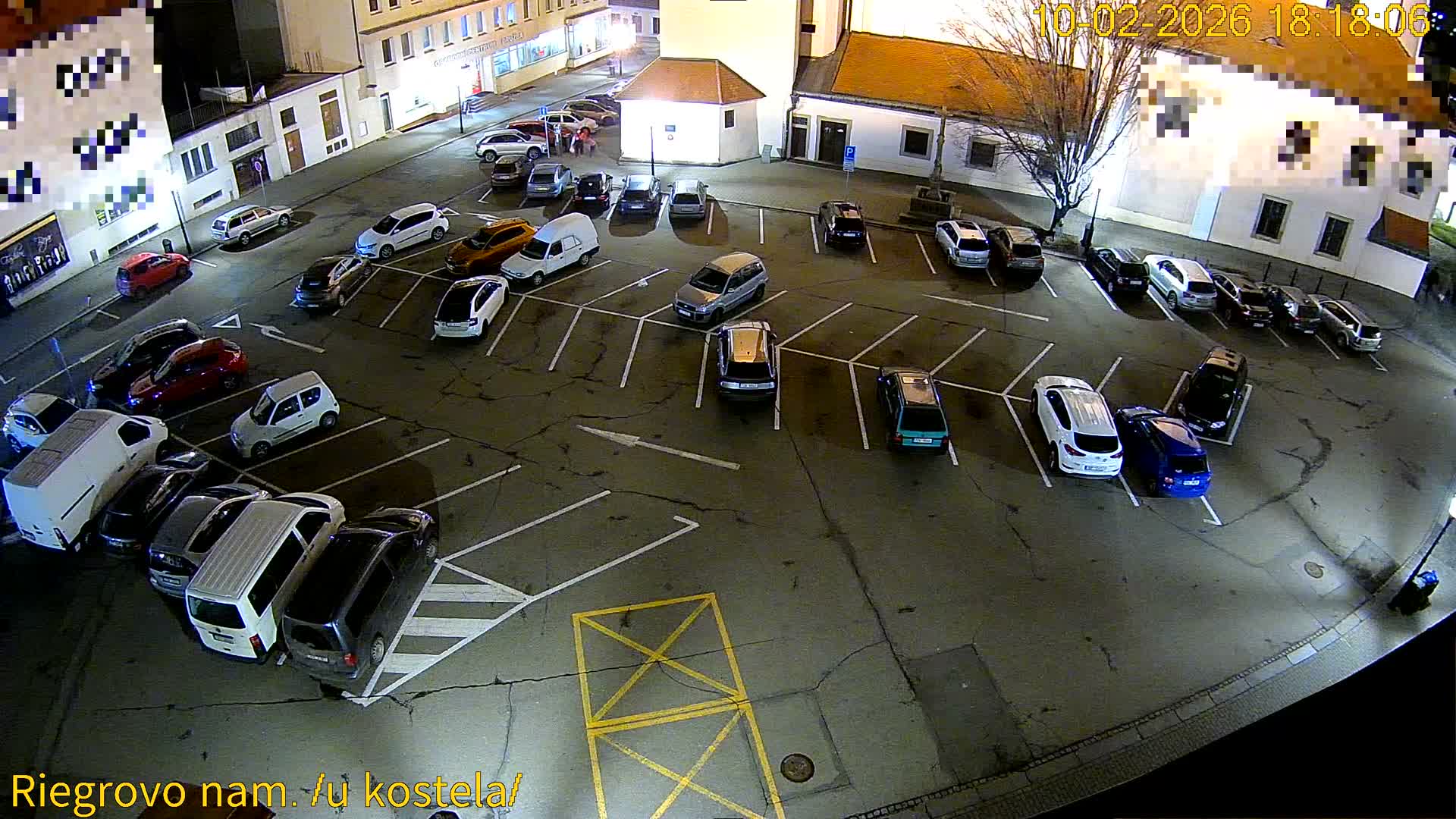 Kroměříž - Riegrovo Náměstí (Rieger Square) Live Cam - Kromeriz, Zlin, Czechia