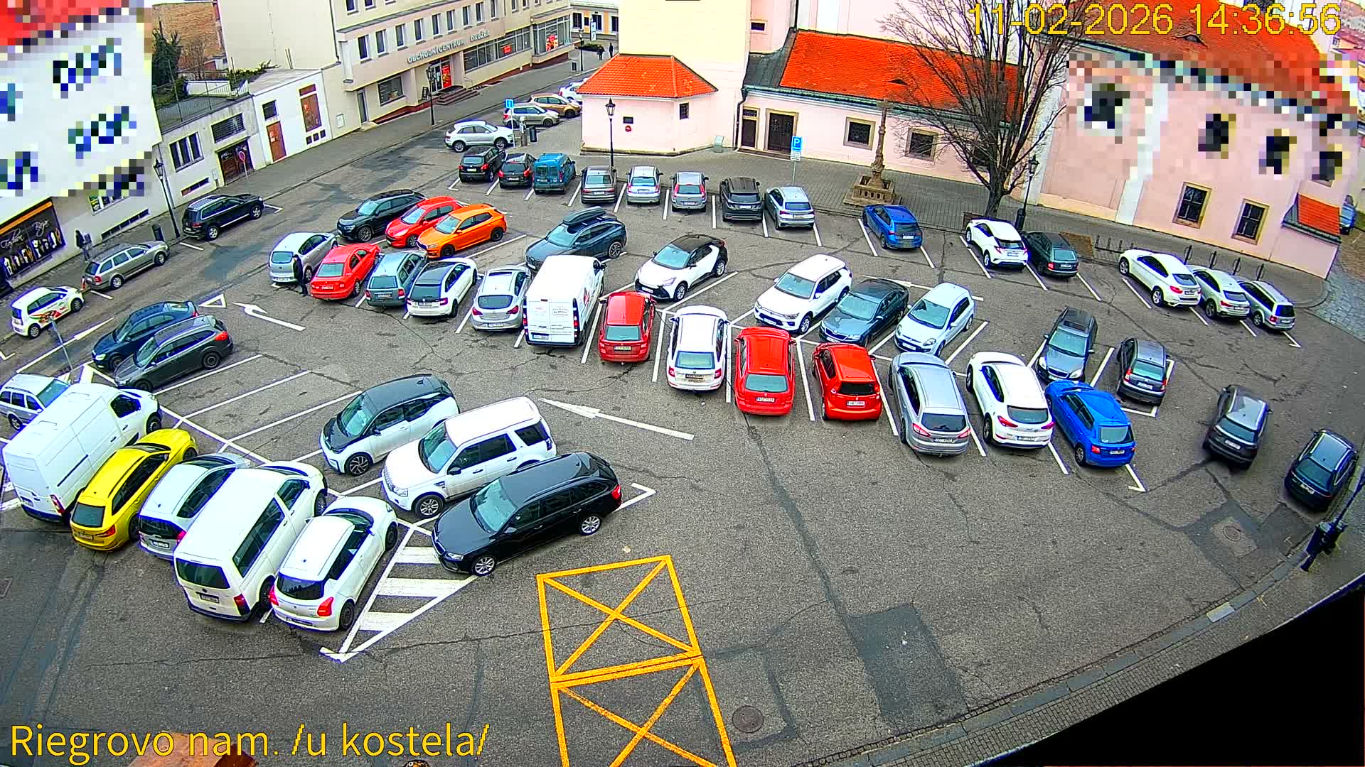 Kroměříž - Riegrovo Náměstí (Rieger Square) Live Cam - Kromeriz, Zlin, Czechia