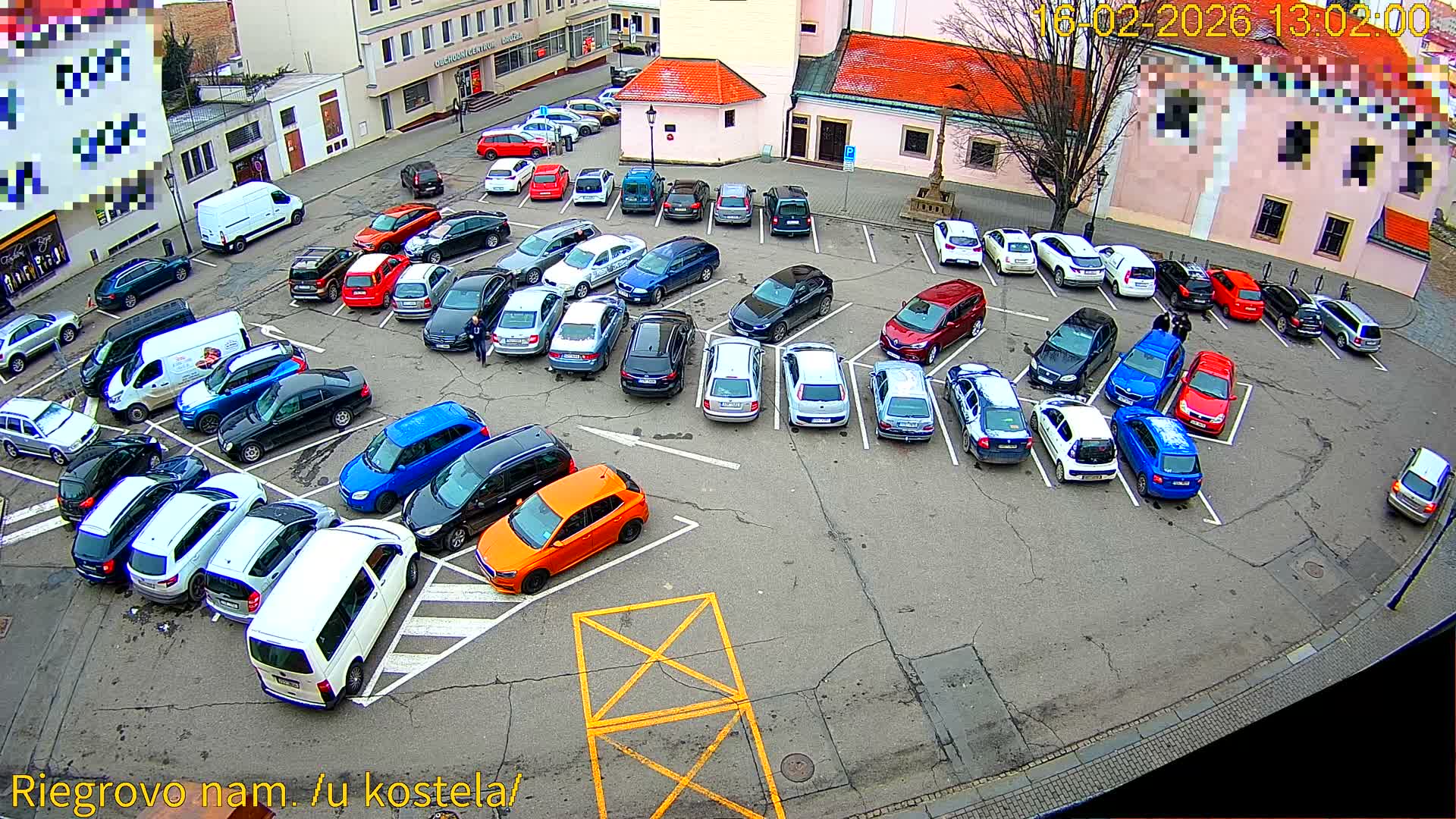 Kroměříž - Riegrovo Náměstí (Rieger Square) Live Cam - Kromeriz, Zlin, Czechia