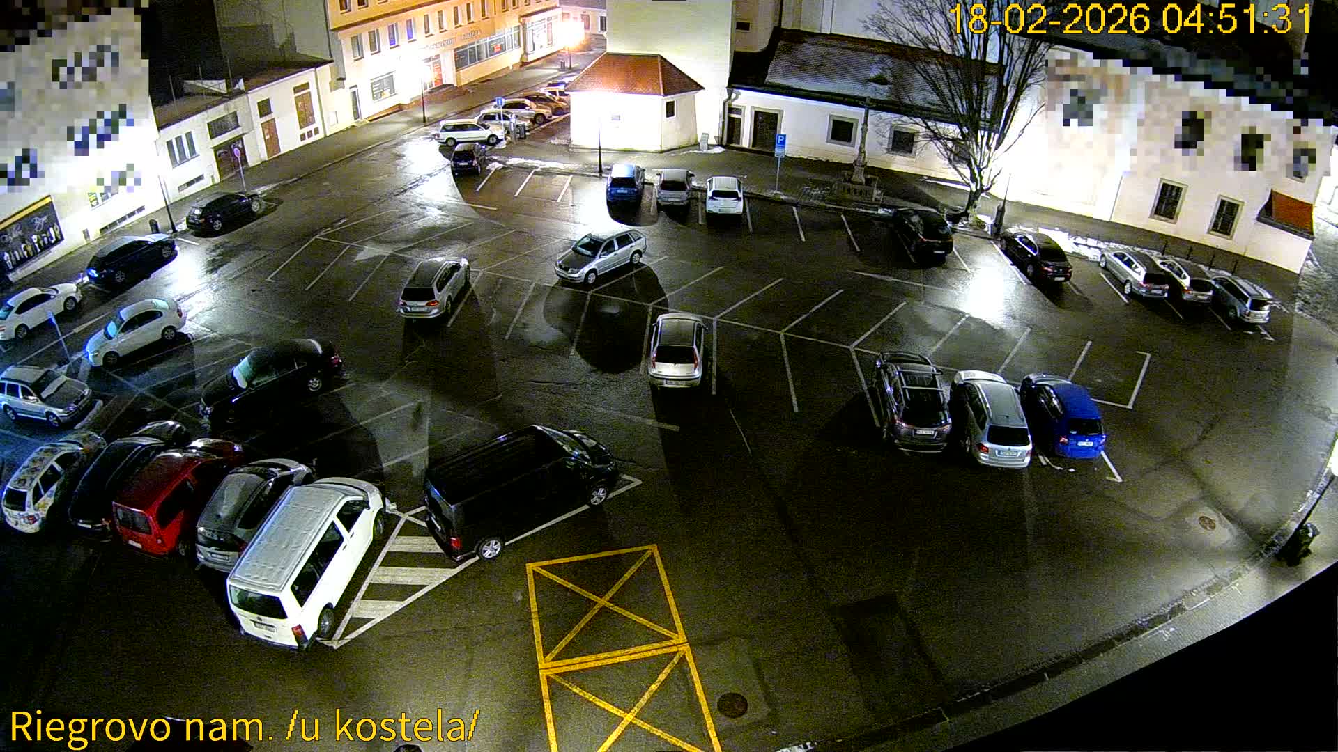 Kroměříž - Riegrovo Náměstí (Rieger Square) Live Cam - Kromeriz, Zlin, Czechia