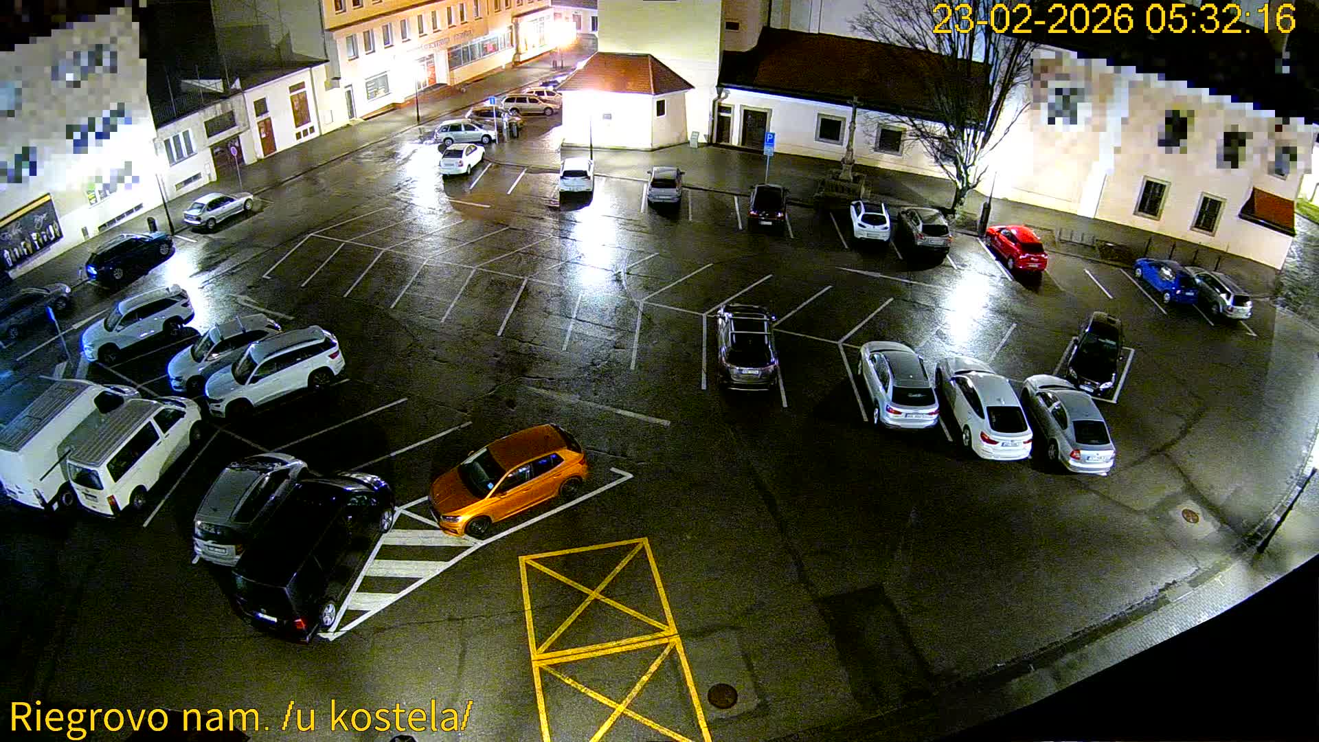 Kroměříž - Riegrovo Náměstí (Rieger Square) Live Cam - Kromeriz, Zlin, Czechia