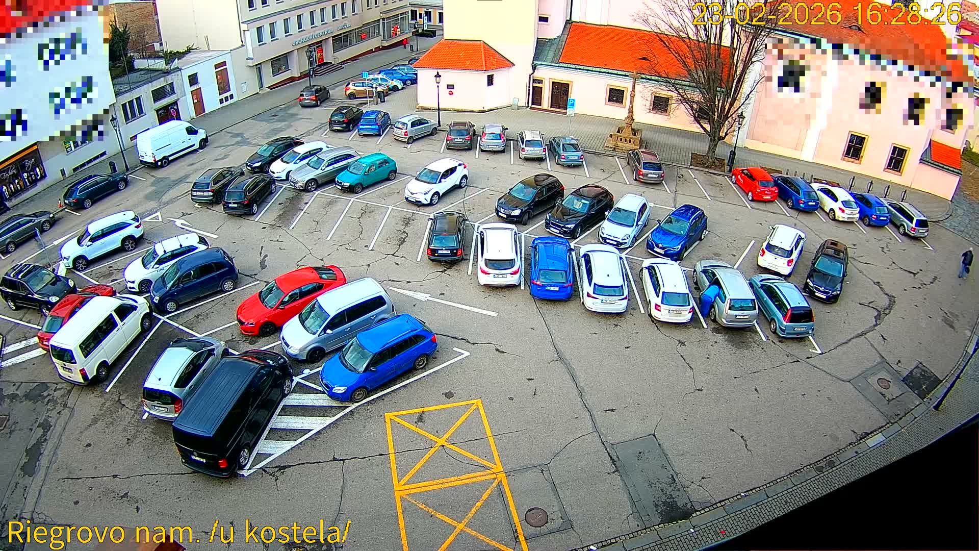 Kroměříž - Riegrovo Náměstí (Rieger Square) Live Cam - Kromeriz, Zlin, Czechia