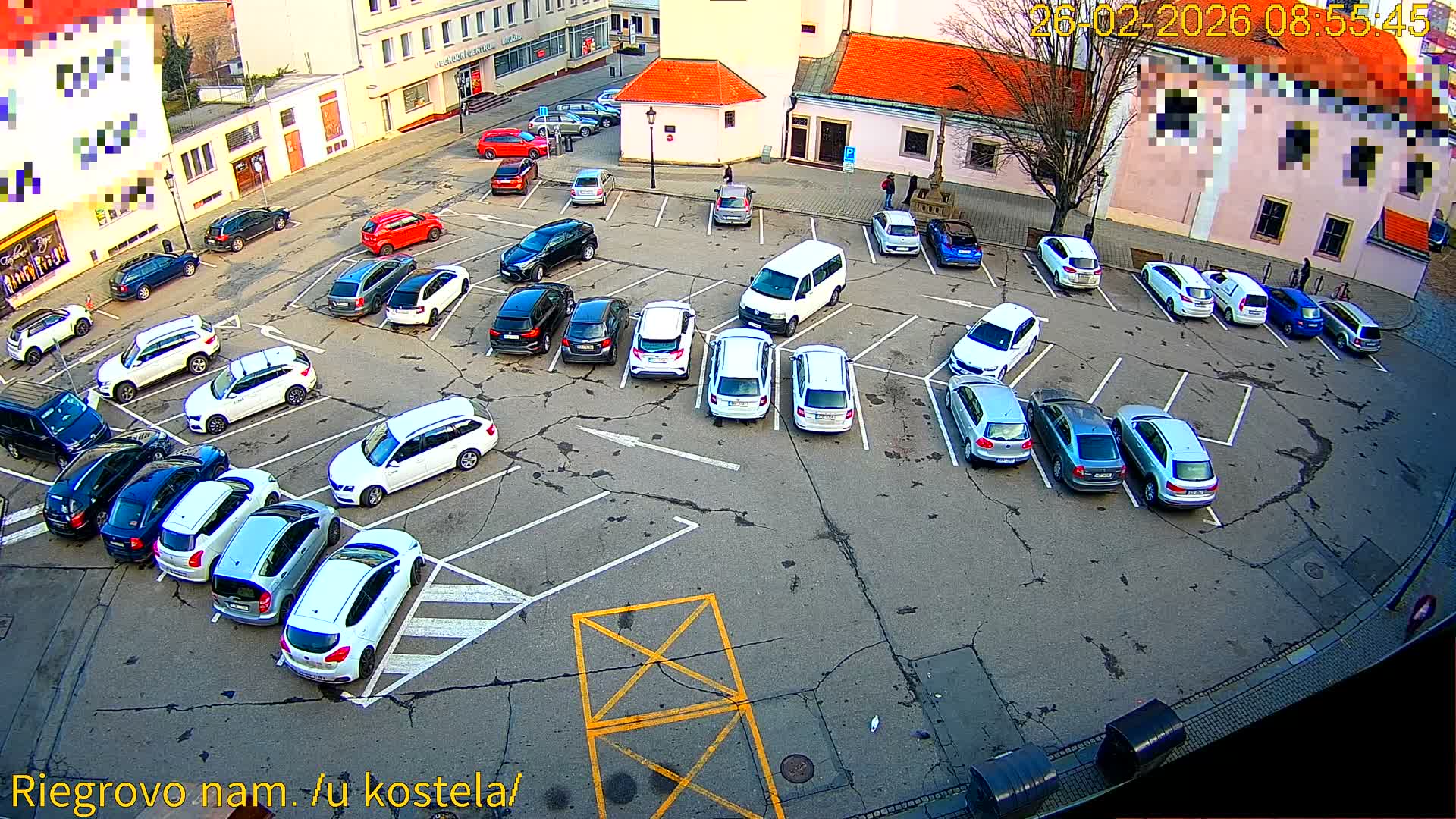Kroměříž - Riegrovo Náměstí (Rieger Square) Live Cam - Kromeriz, Zlin, Czechia
