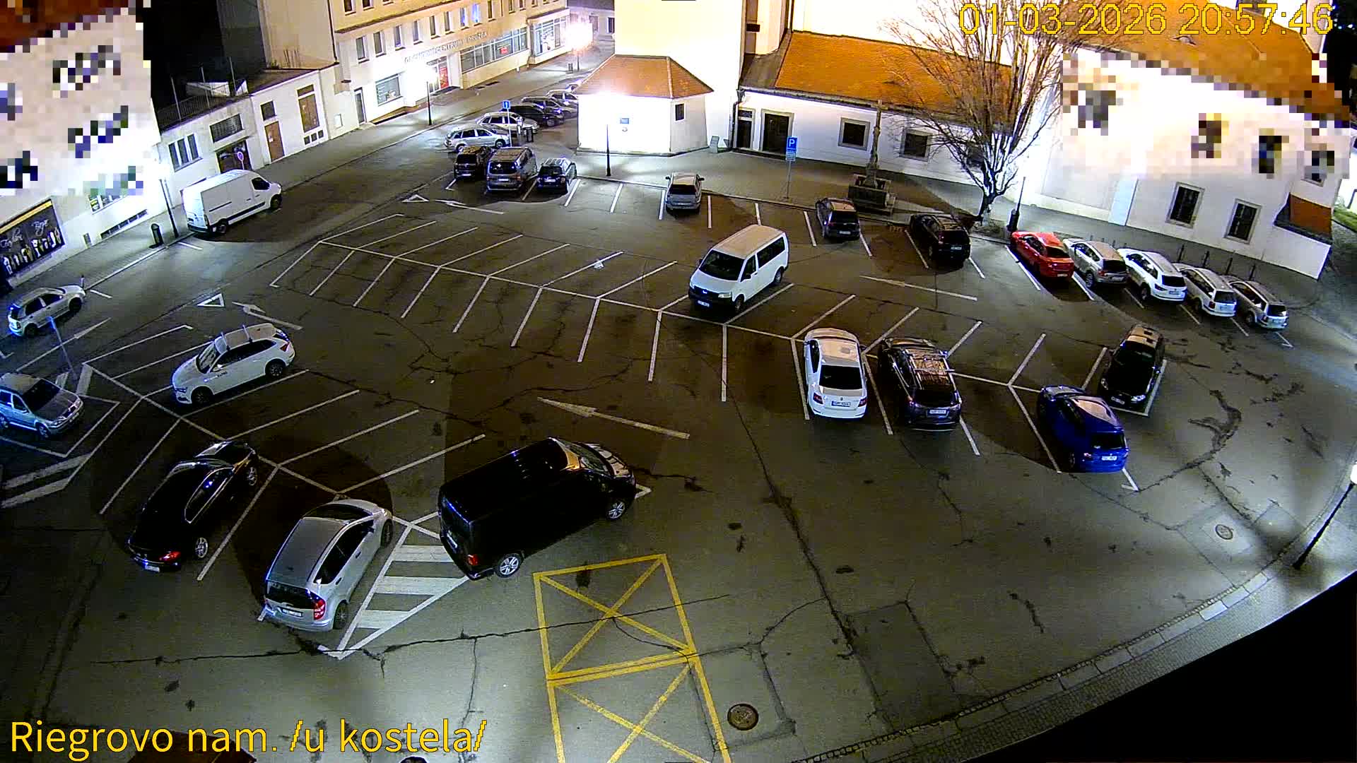 Kroměříž - Riegrovo Náměstí (Rieger Square) Live Cam - Kromeriz, Zlin, Czechia
