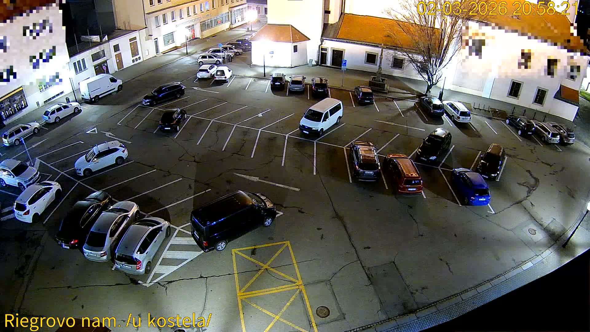 Kroměříž - Riegrovo Náměstí (Rieger Square) Live Cam - Kromeriz, Zlin, Czechia