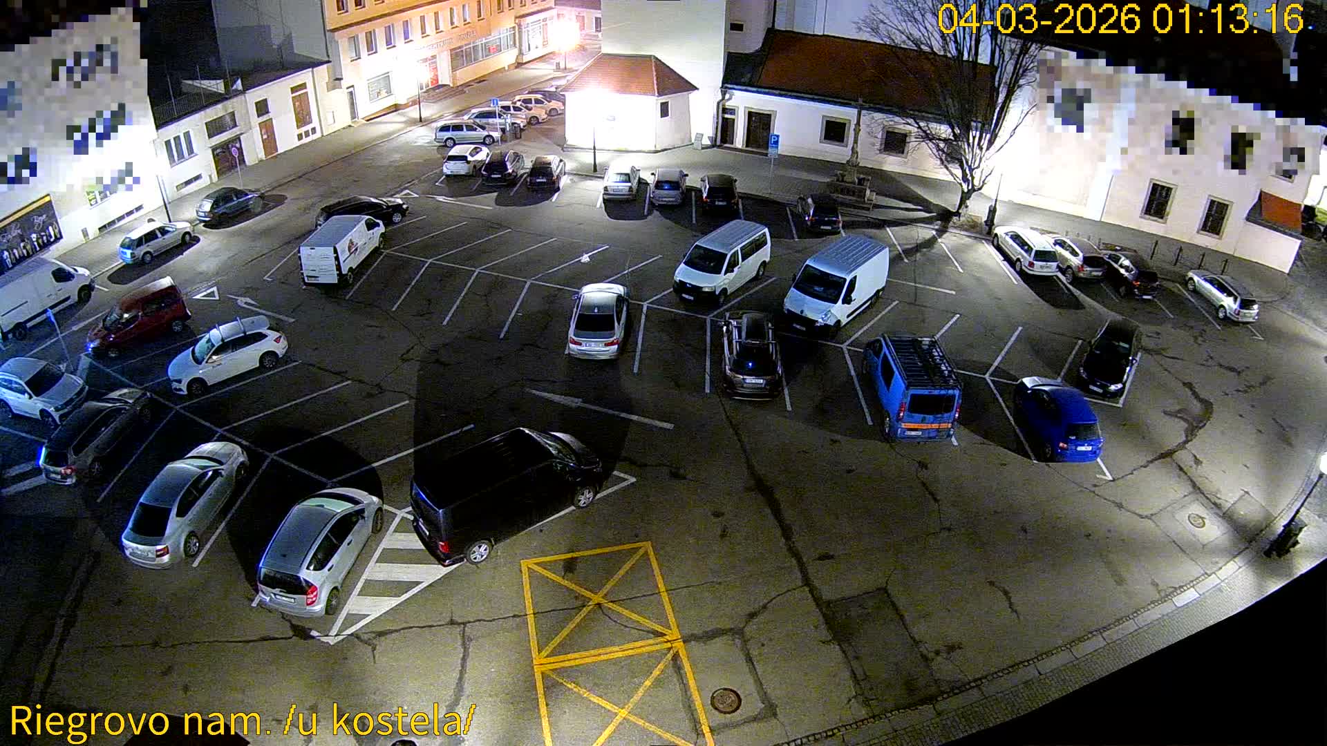 Kroměříž - Riegrovo Náměstí (Rieger Square) Live Cam - Kromeriz, Zlin, Czechia