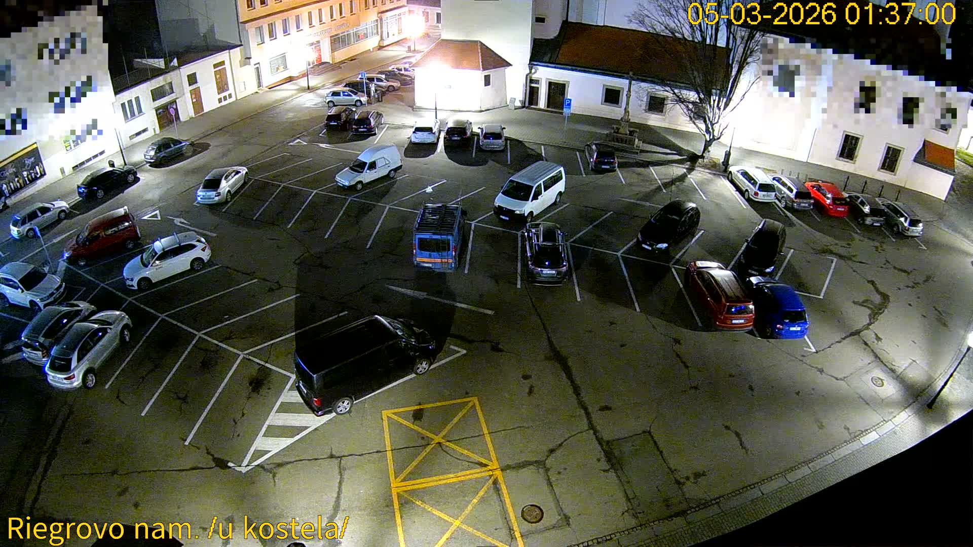 Kroměříž - Riegrovo Náměstí (Rieger Square) Live Cam - Kromeriz, Zlin, Czechia