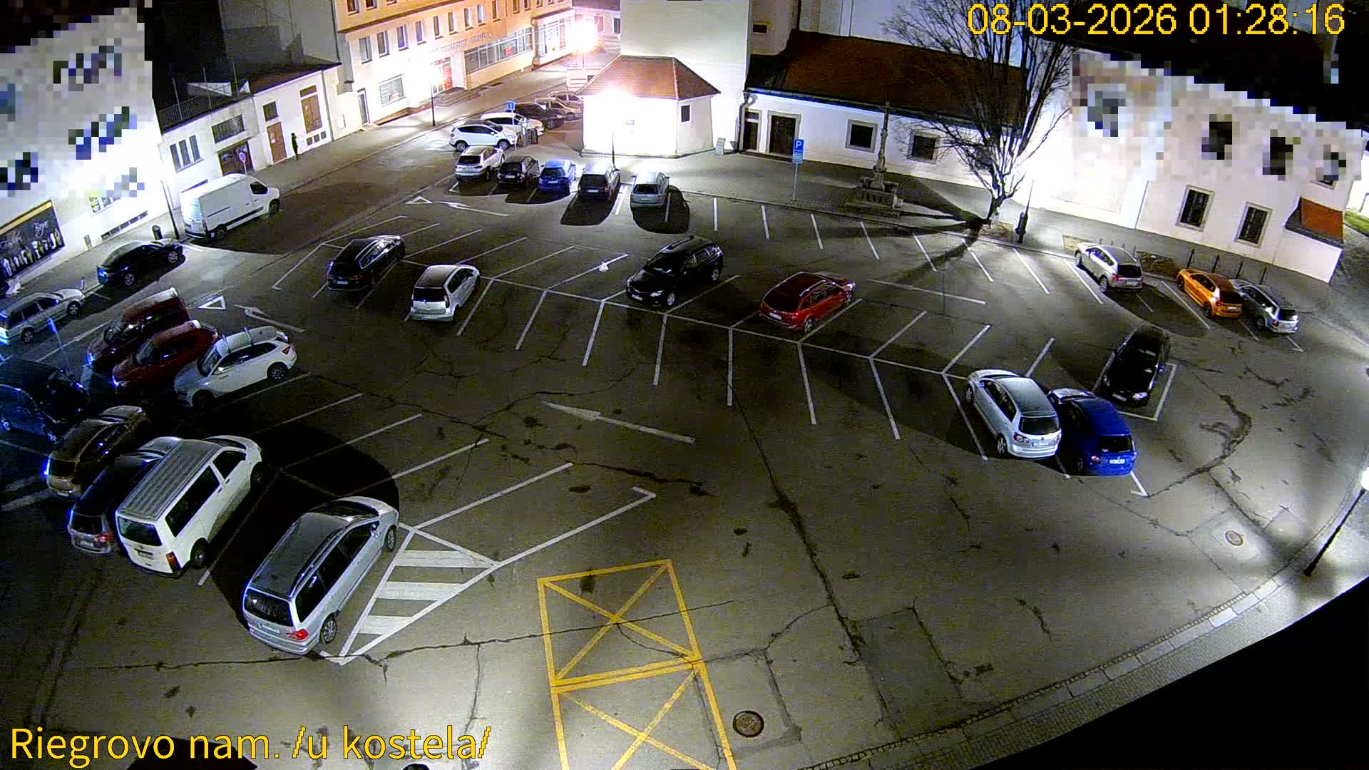 Kroměříž - Riegrovo Náměstí (Rieger Square) Live Cam - Kromeriz, Zlin, Czechia