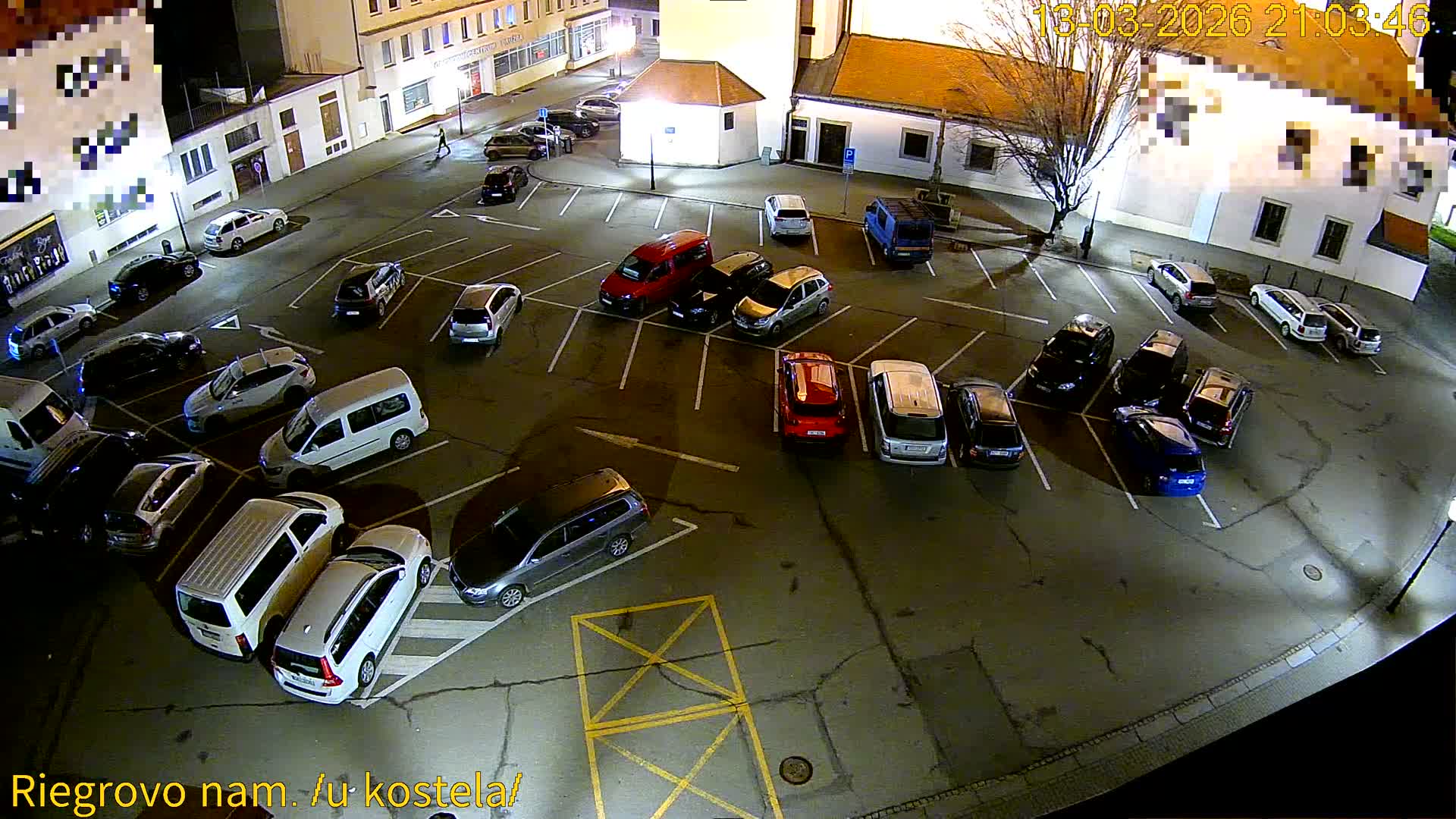 Kroměříž - Riegrovo Náměstí (Rieger Square) Live Cam - Kromeriz, Zlin, Czechia