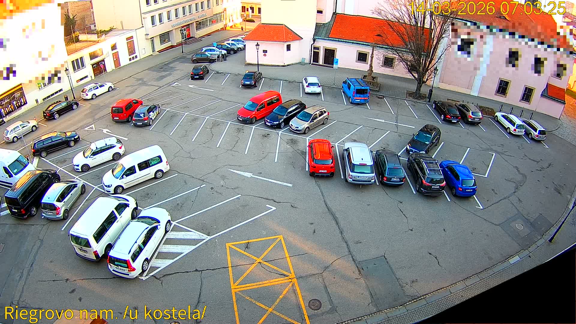 Kroměříž - Riegrovo Náměstí (Rieger Square) Live Cam - Kromeriz, Zlin, Czechia