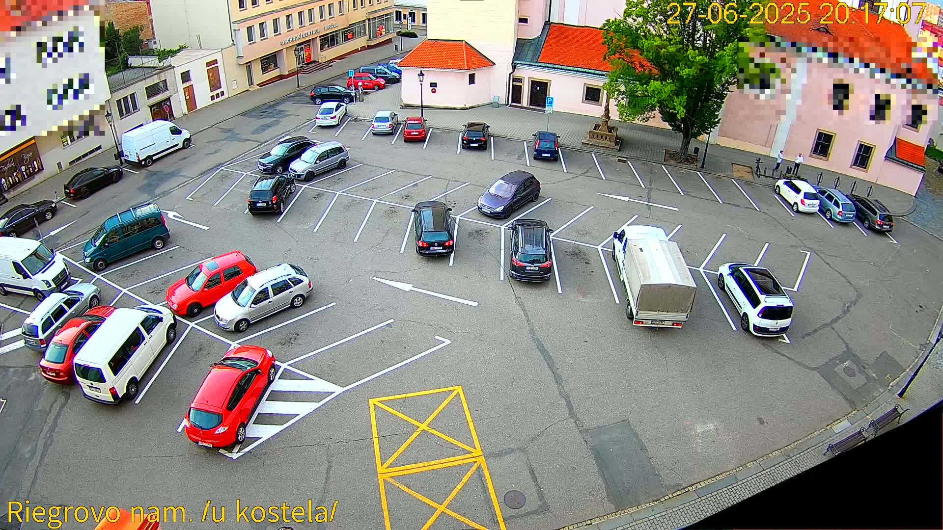 Kroměříž - Hanácké Náměstí Square Live Cam - Kromeriz, Zlin, Czechia
