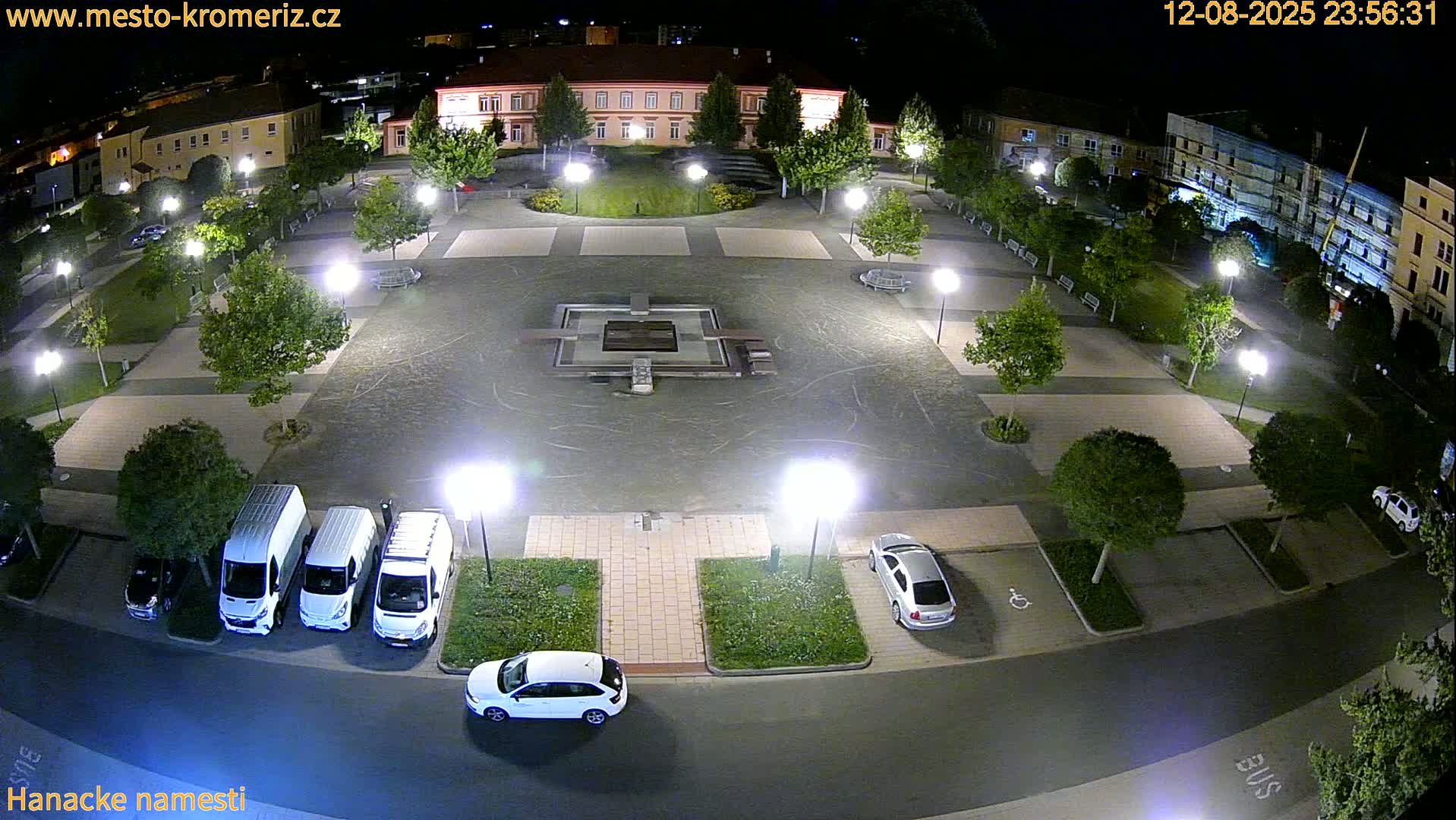 Kroměříž - Hanácké Náměstí Square Live Cam - Kromeriz, Zlin, Czechia
