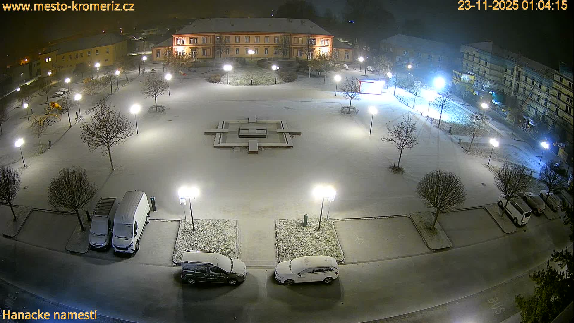 Kroměříž - Hanácké Náměstí Square Live Cam - Kromeriz, Zlin, Czechia