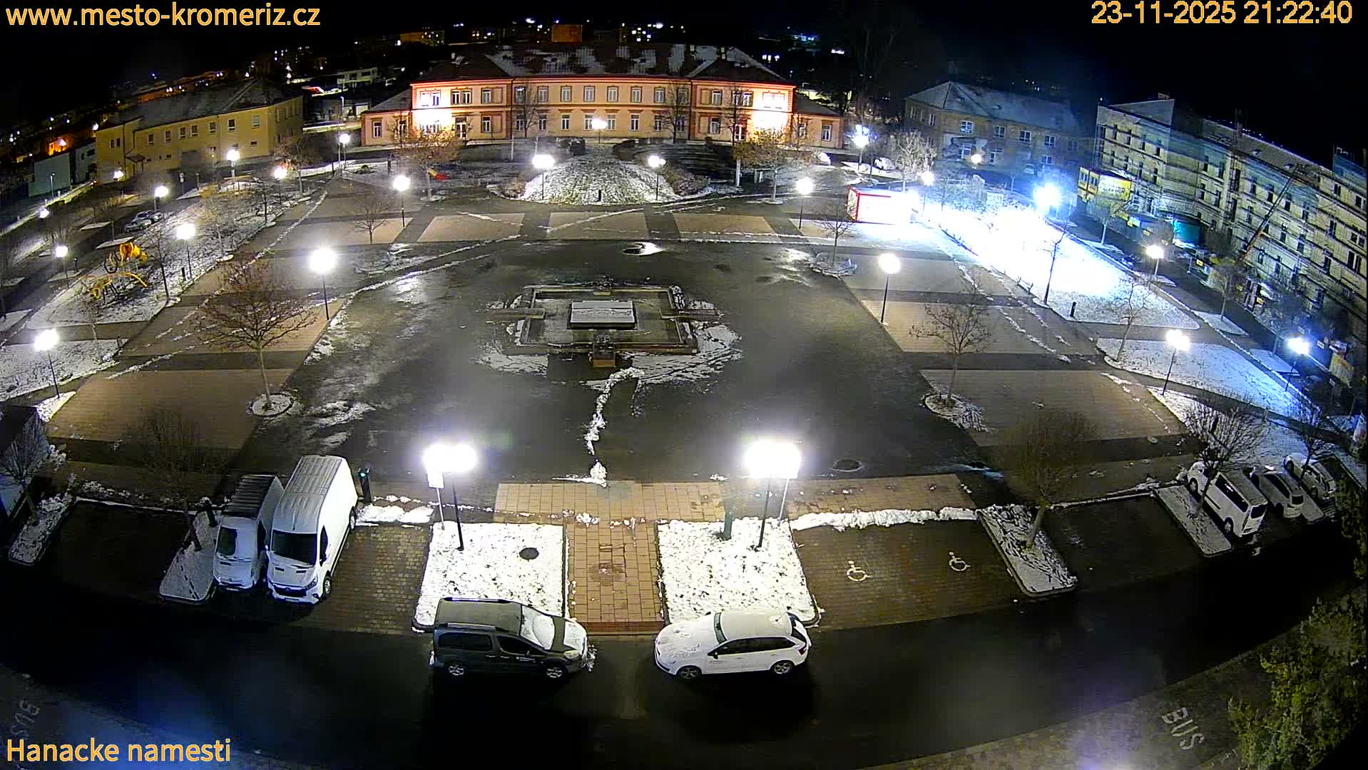 Kroměříž - Hanácké Náměstí Square Live Cam - Kromeriz, Zlin, Czechia