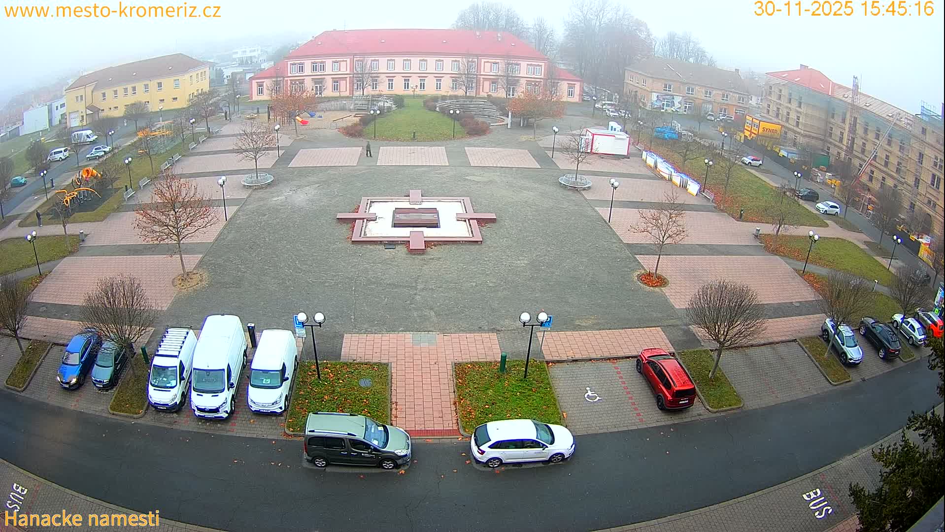 Kroměříž - Hanácké Náměstí Square Live Cam - Kromeriz, Zlin, Czechia