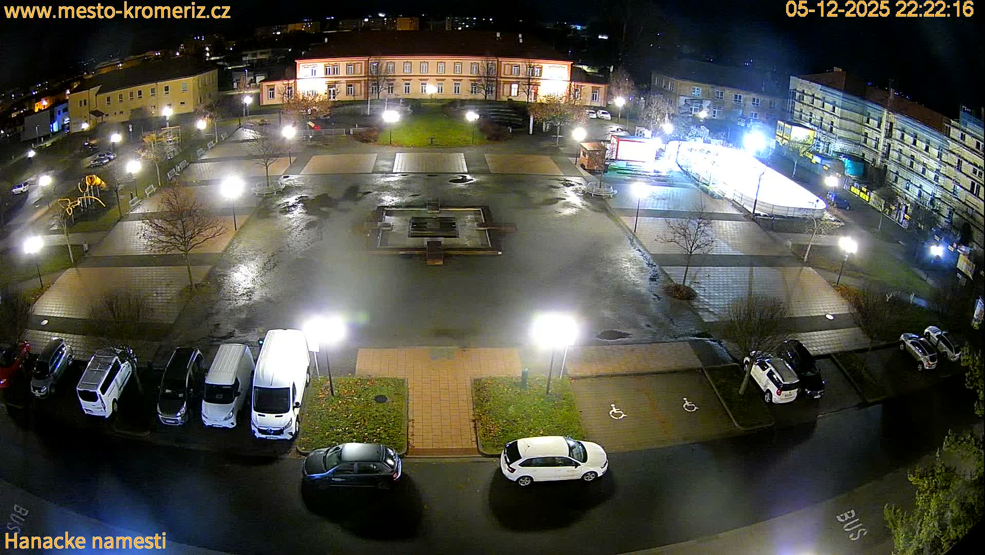 Kroměříž - Hanácké Náměstí Square Live Cam - Kromeriz, Zlin, Czechia
