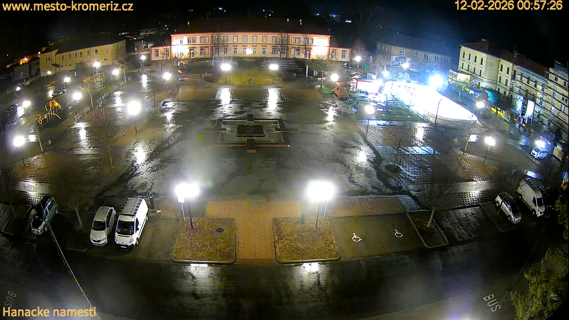 Kroměříž - Hanácké Náměstí Square Live Cam - Kromeriz, Zlin, Czechia