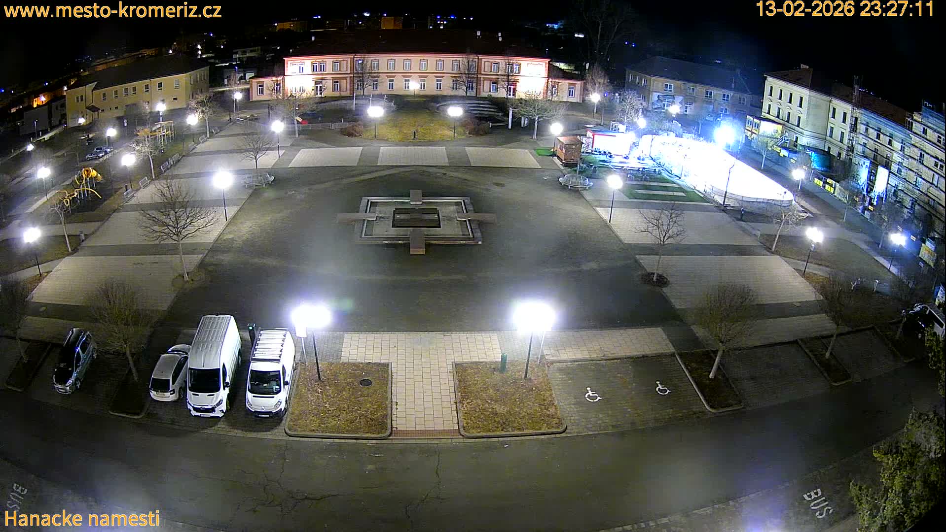 Kroměříž - Hanácké Náměstí Square Live Cam - Kromeriz, Zlin, Czechia