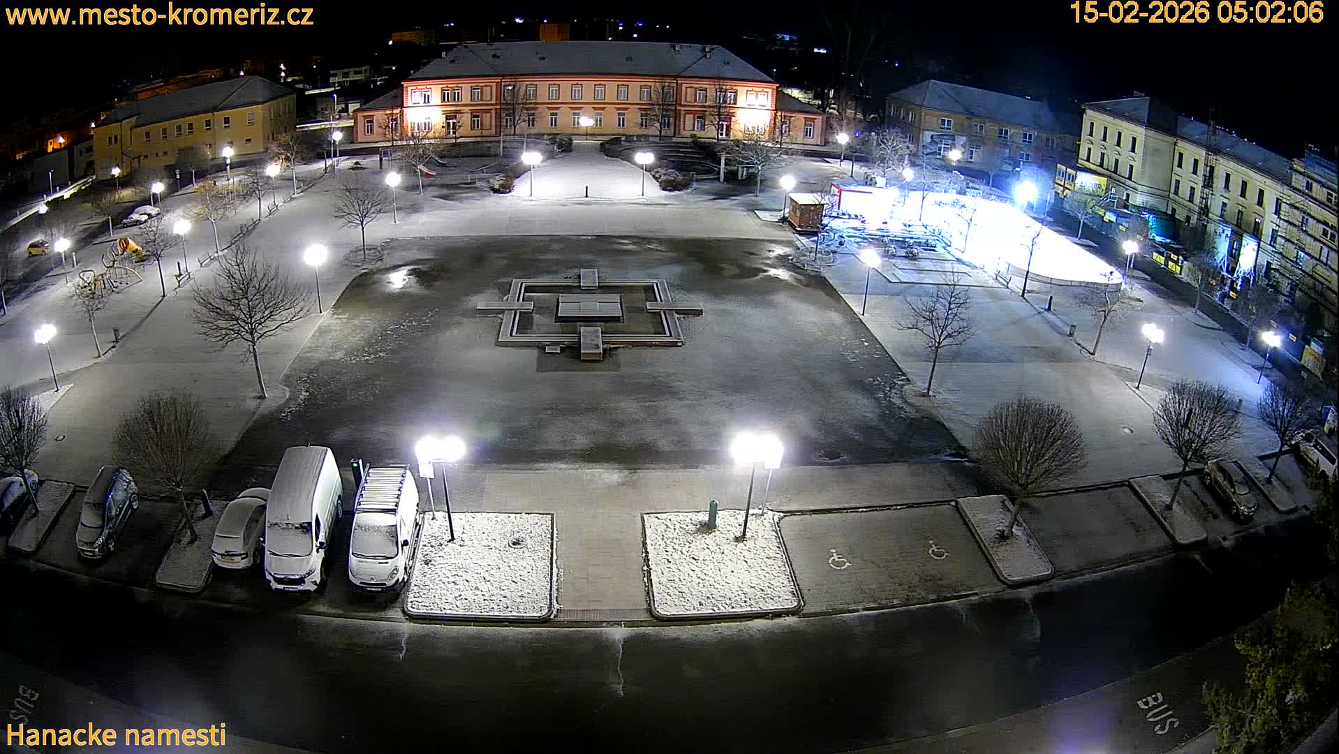 Kroměříž - Hanácké Náměstí Square Live Cam - Kromeriz, Zlin, Czechia
