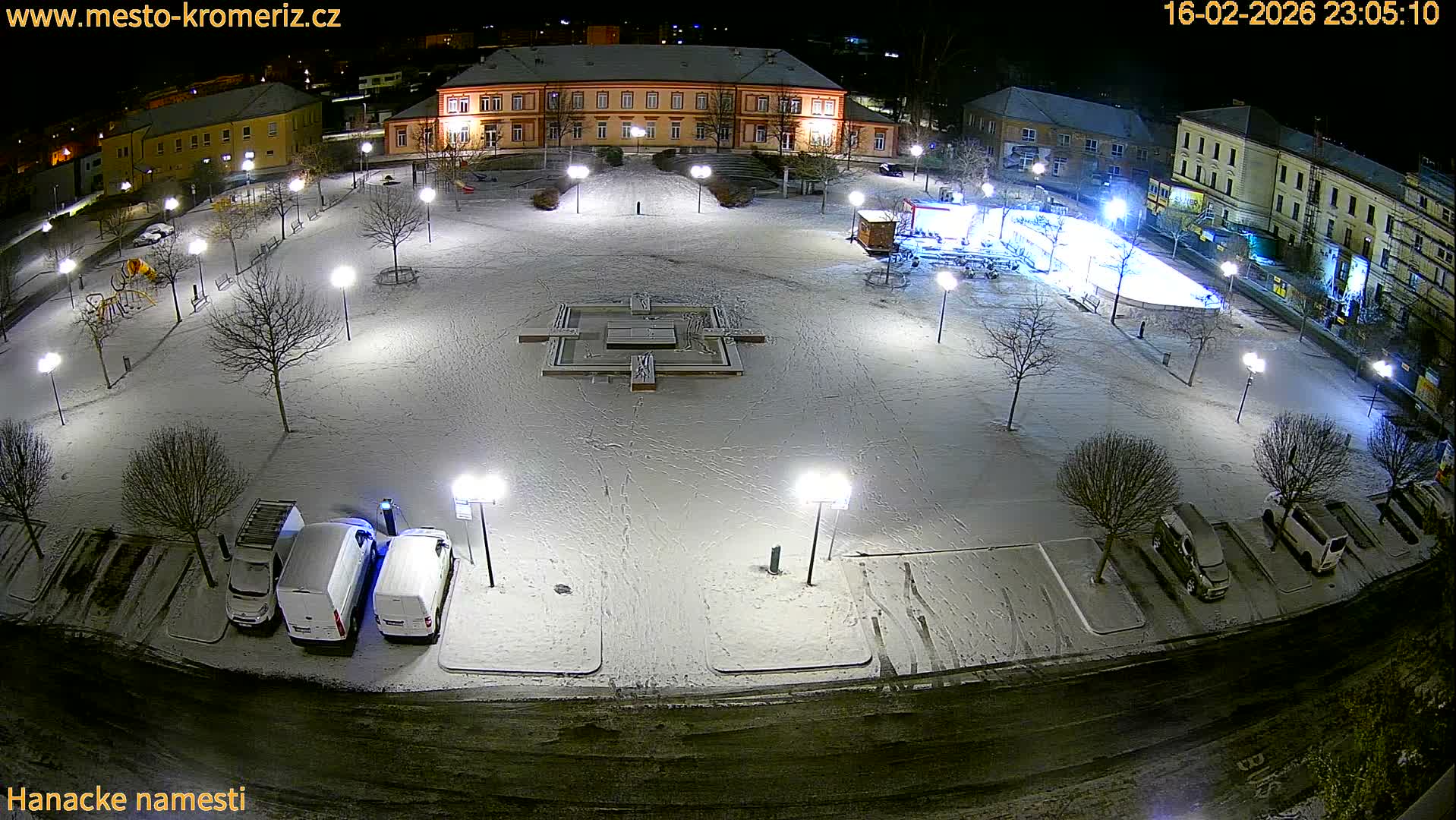 Kroměříž - Hanácké Náměstí Square Live Cam - Kromeriz, Zlin, Czechia
