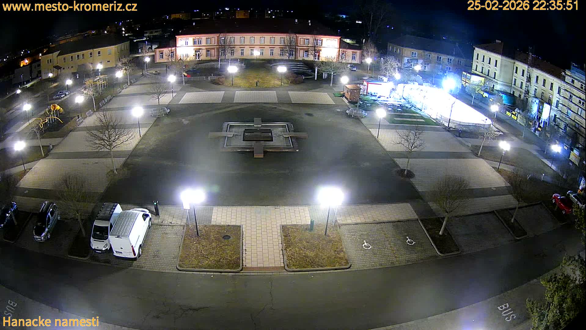 Kroměříž - Hanácké Náměstí Square Live Cam - Kromeriz, Zlin, Czechia