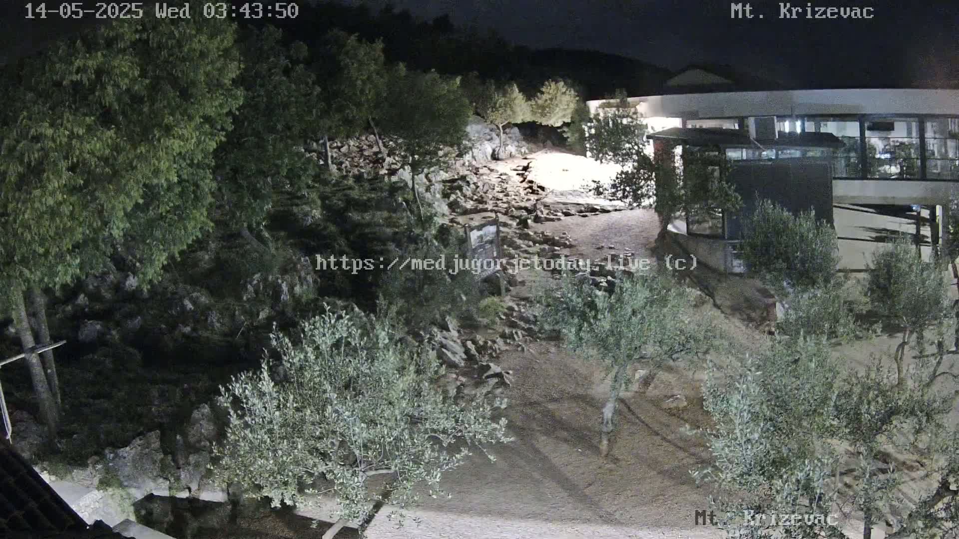 Medjugorje,  Mt. Krizevac Mount Walkway Live Cam - Bijakovici, Citluk, Herzegovina-Neretva, Federation of Bosnia and Herzegovina, Bosnia and Herzegovina