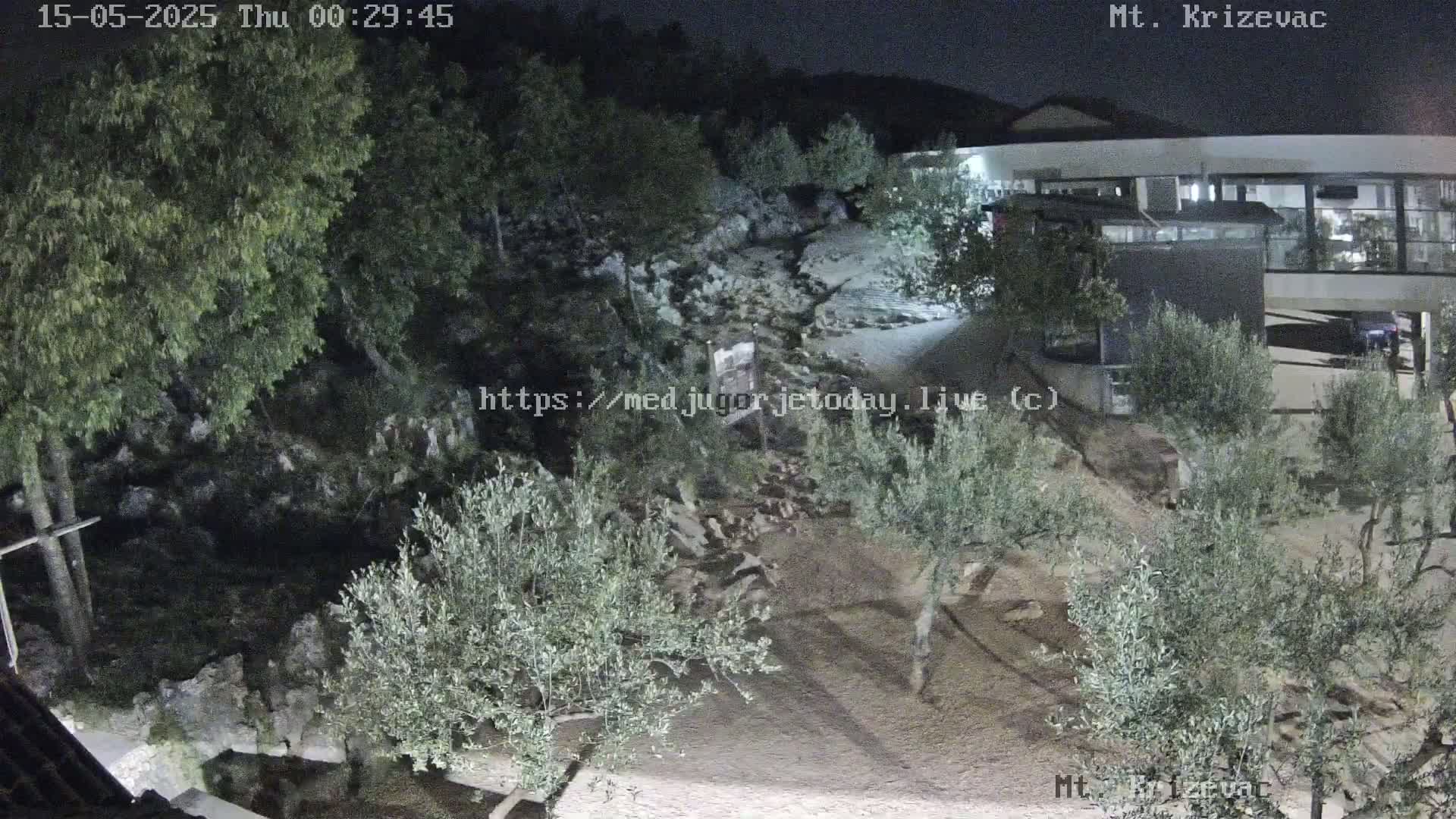 Medjugorje,  Mt. Krizevac Mount Walkway Live Cam - Bijakovici, Citluk, Herzegovina-Neretva, Federation of Bosnia and Herzegovina, Bosnia and Herzegovina