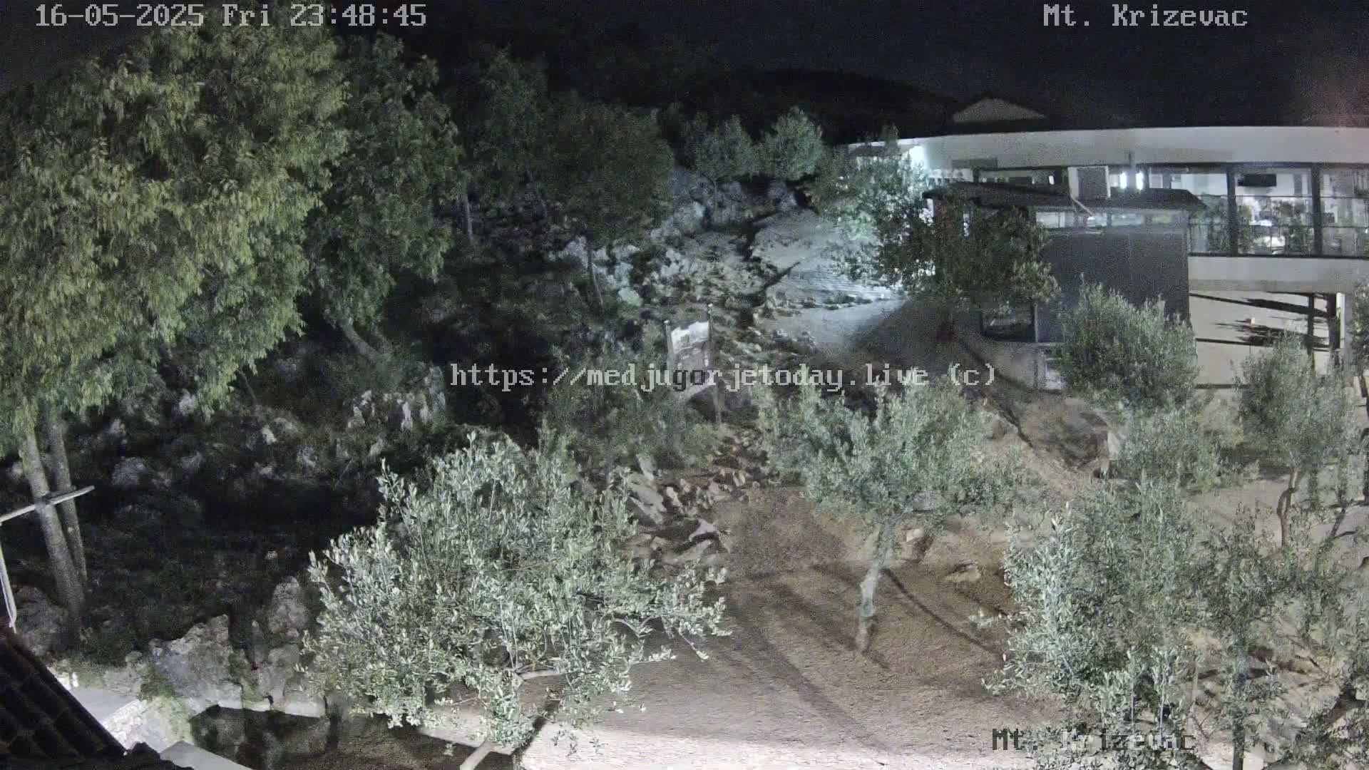 Medjugorje,  Mt. Krizevac Mount Walkway Live Cam - Bijakovici, Citluk, Herzegovina-Neretva, Federation of Bosnia and Herzegovina, Bosnia and Herzegovina