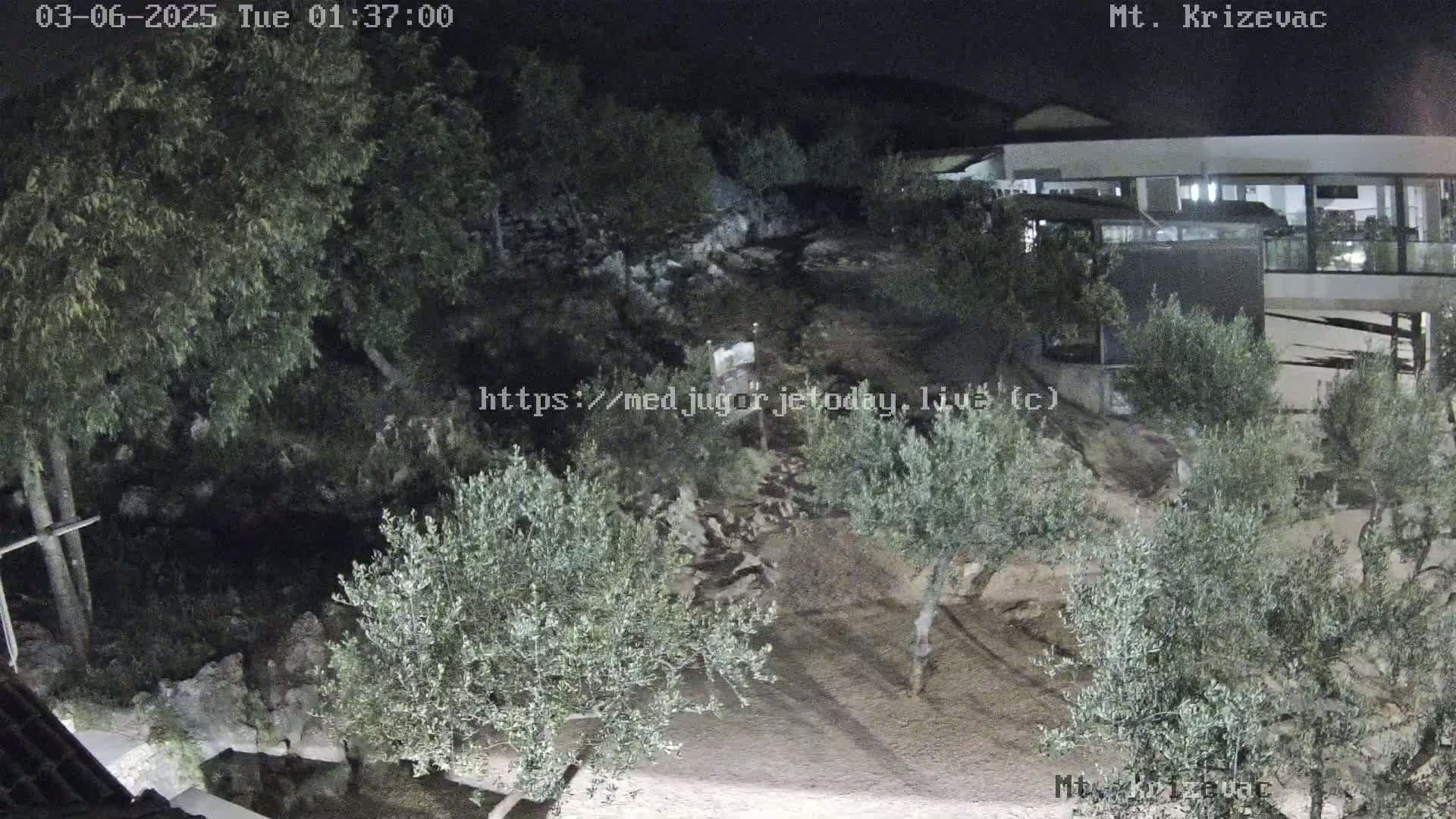 Medjugorje,  Mt. Krizevac Mount Walkway Live Cam - Bijakovici, Citluk, Herzegovina-Neretva, Federation of Bosnia and Herzegovina, Bosnia and Herzegovina