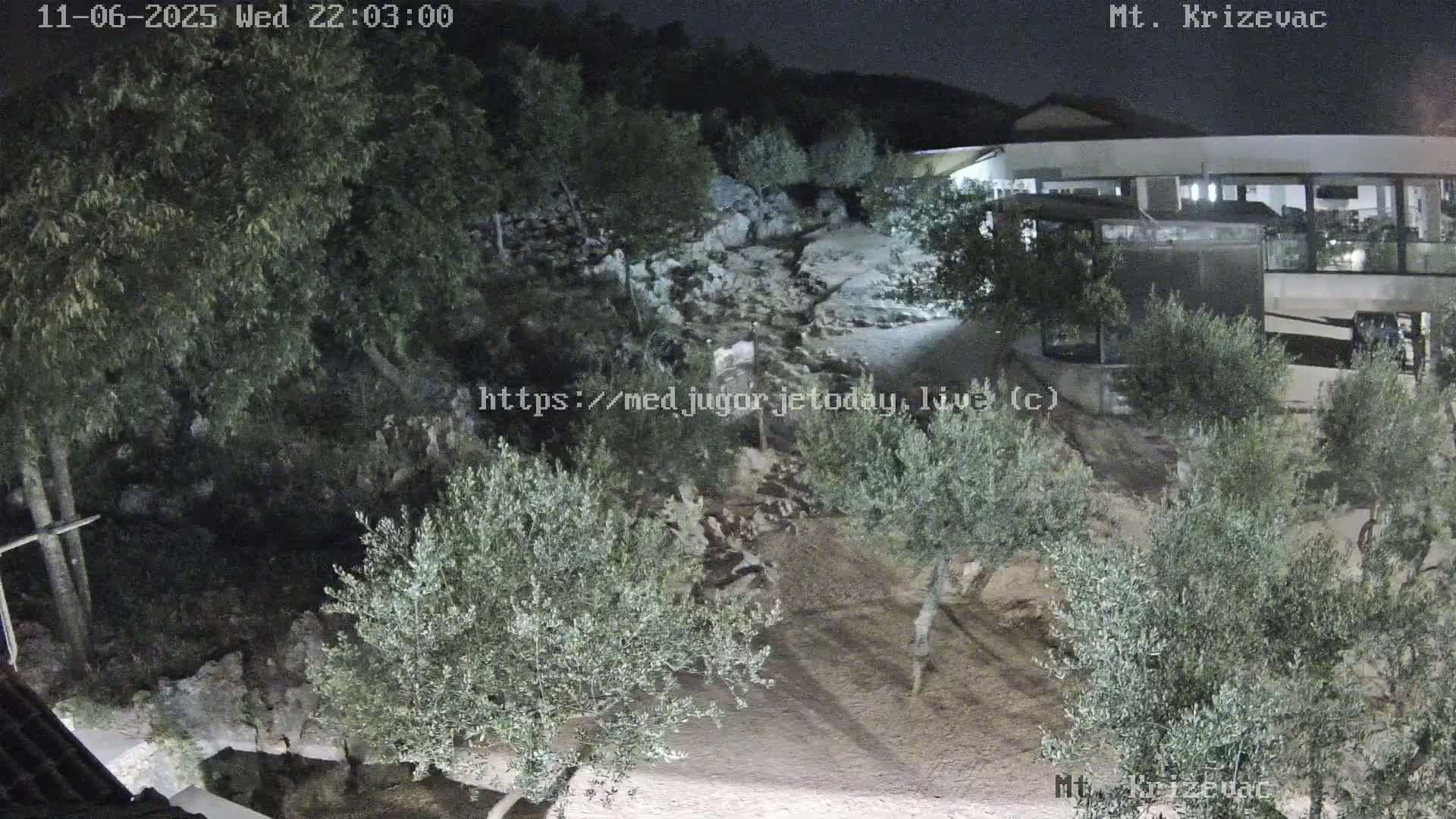 Medjugorje,  Mt. Krizevac Mount Walkway Live Cam - Bijakovici, Citluk, Herzegovina-Neretva, Federation of Bosnia and Herzegovina, Bosnia and Herzegovina