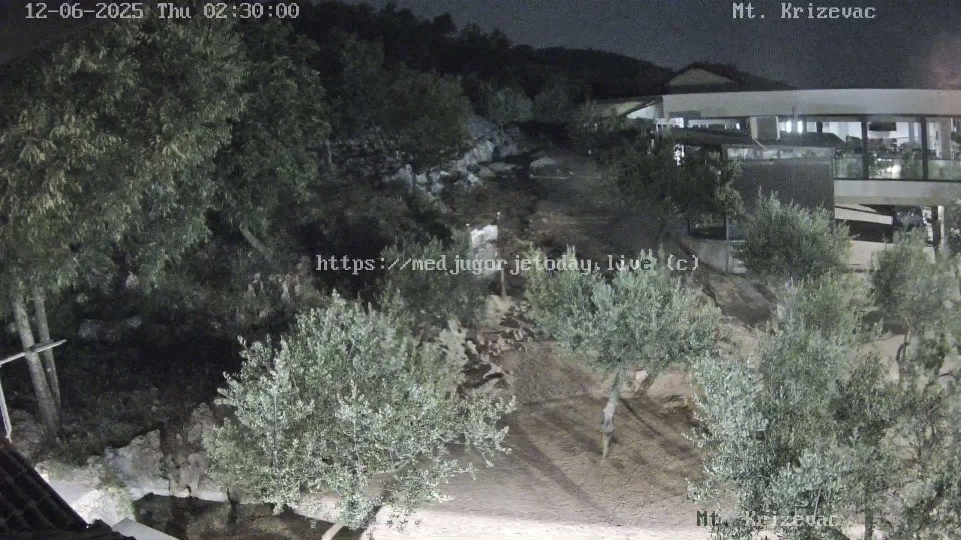 Medjugorje,  Mt. Krizevac Mount Walkway Live Cam - Bijakovici, Citluk, Herzegovina-Neretva, Federation of Bosnia and Herzegovina, Bosnia and Herzegovina
