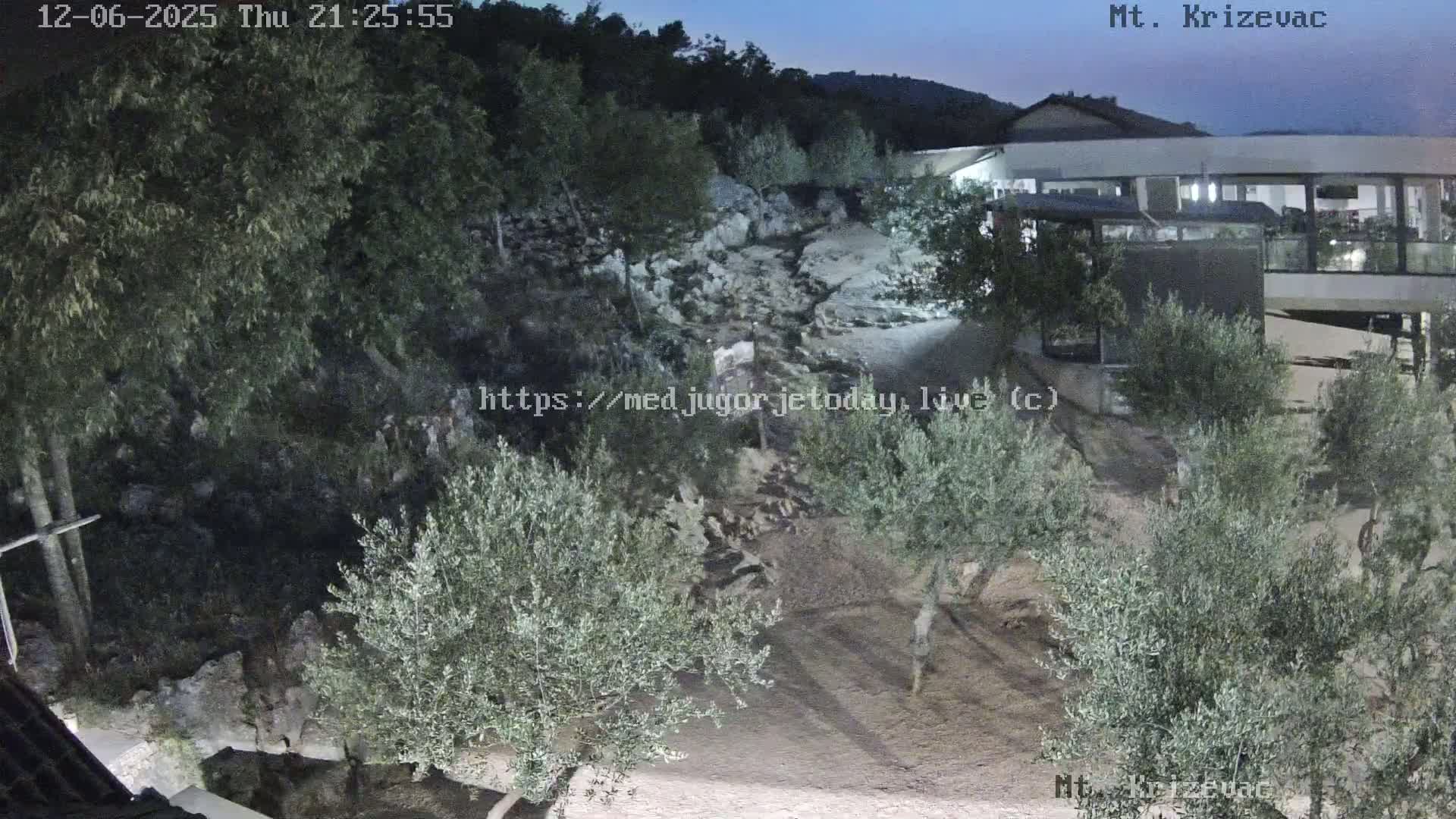 Medjugorje,  Mt. Krizevac Mount Walkway Live Cam - Bijakovici, Citluk, Herzegovina-Neretva, Federation of Bosnia and Herzegovina, Bosnia and Herzegovina