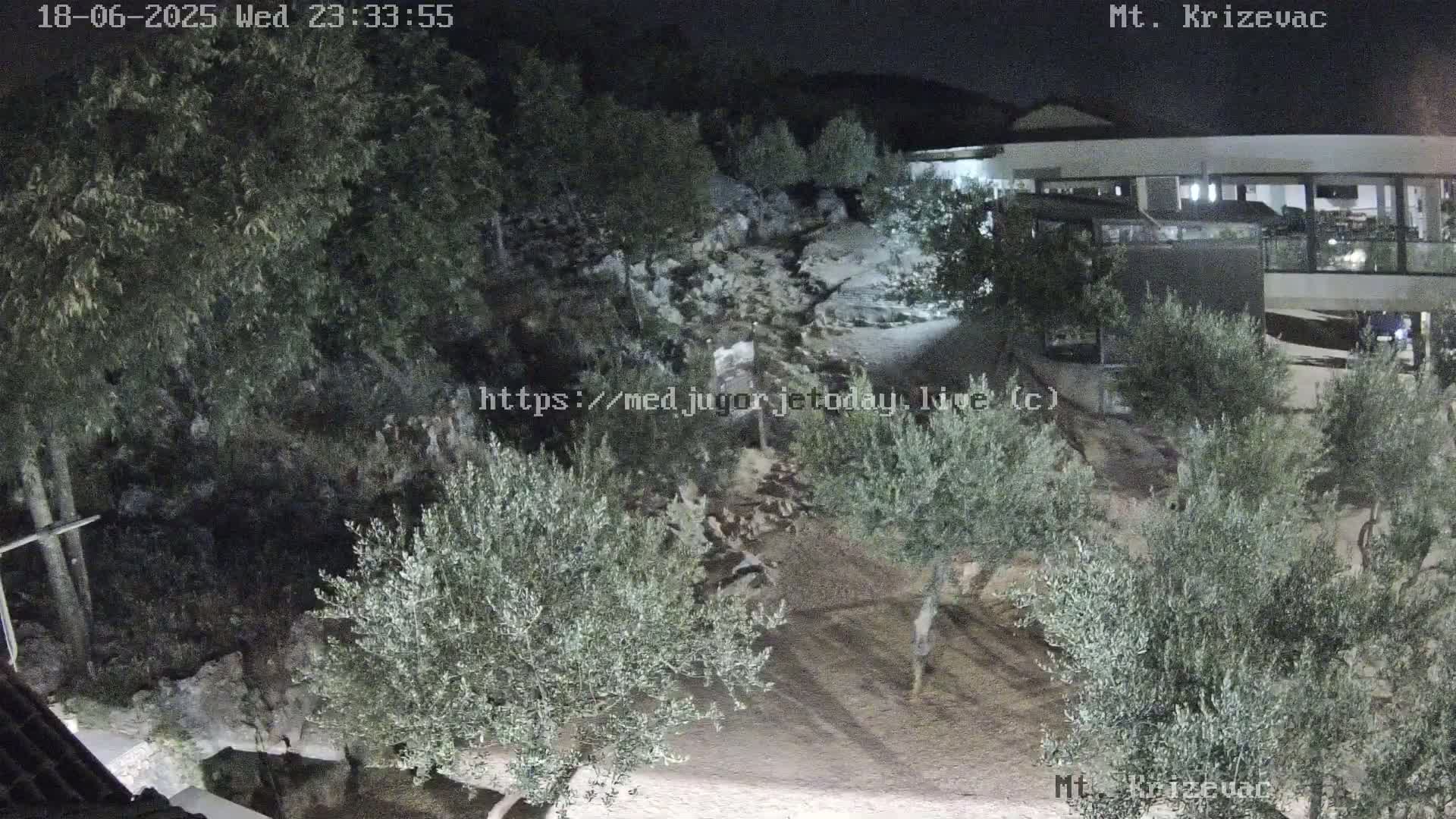 Medjugorje,  Mt. Krizevac Mount Walkway Live Cam - Bijakovici, Citluk, Herzegovina-Neretva, Federation of Bosnia and Herzegovina, Bosnia and Herzegovina