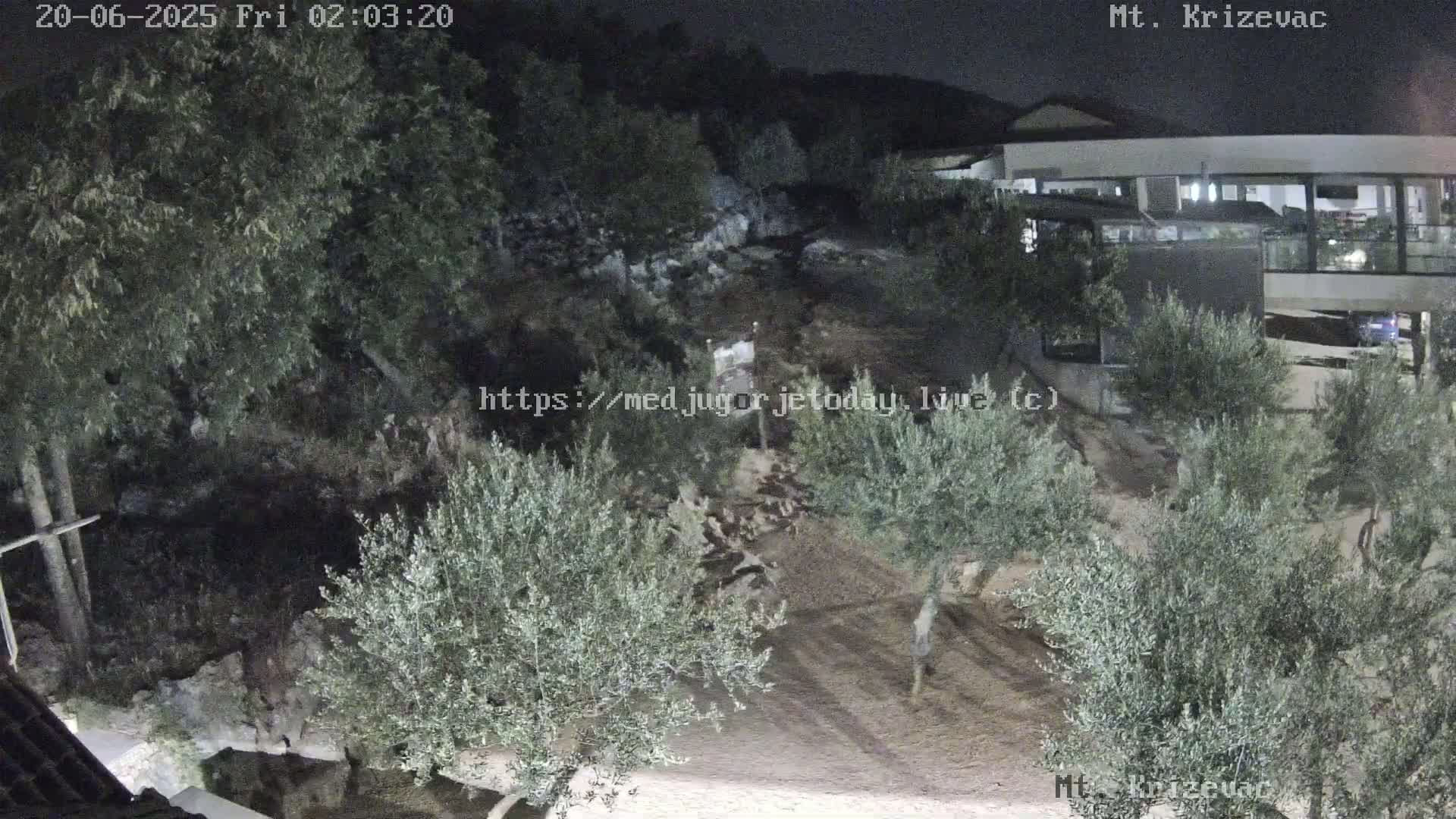 Medjugorje,  Mt. Krizevac Mount Walkway Live Cam - Bijakovici, Citluk, Herzegovina-Neretva, Federation of Bosnia and Herzegovina, Bosnia and Herzegovina