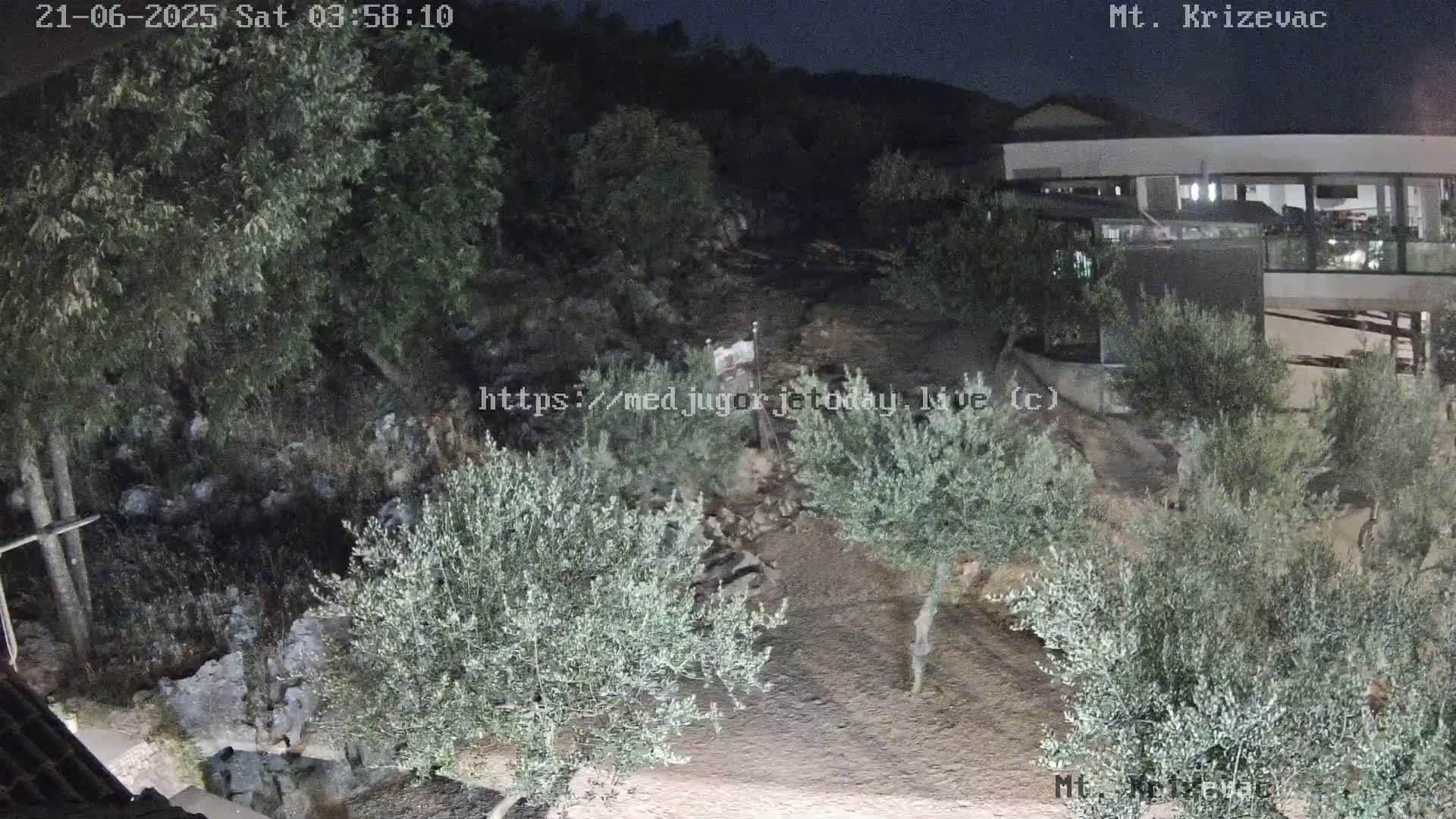 Medjugorje,  Mt. Krizevac Mount Walkway Live Cam - Bijakovici, Citluk, Herzegovina-Neretva, Federation of Bosnia and Herzegovina, Bosnia and Herzegovina