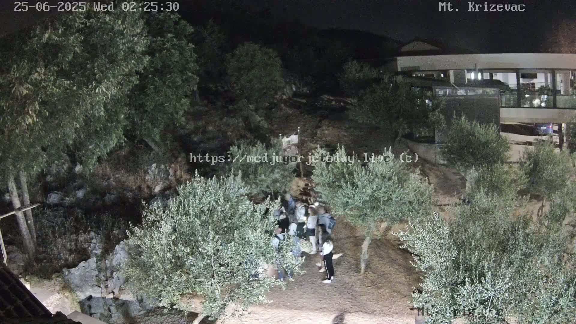 Medjugorje,  Mt. Krizevac Mount Walkway Live Cam - Bijakovici, Citluk, Herzegovina-Neretva, Federation of Bosnia and Herzegovina, Bosnia and Herzegovina