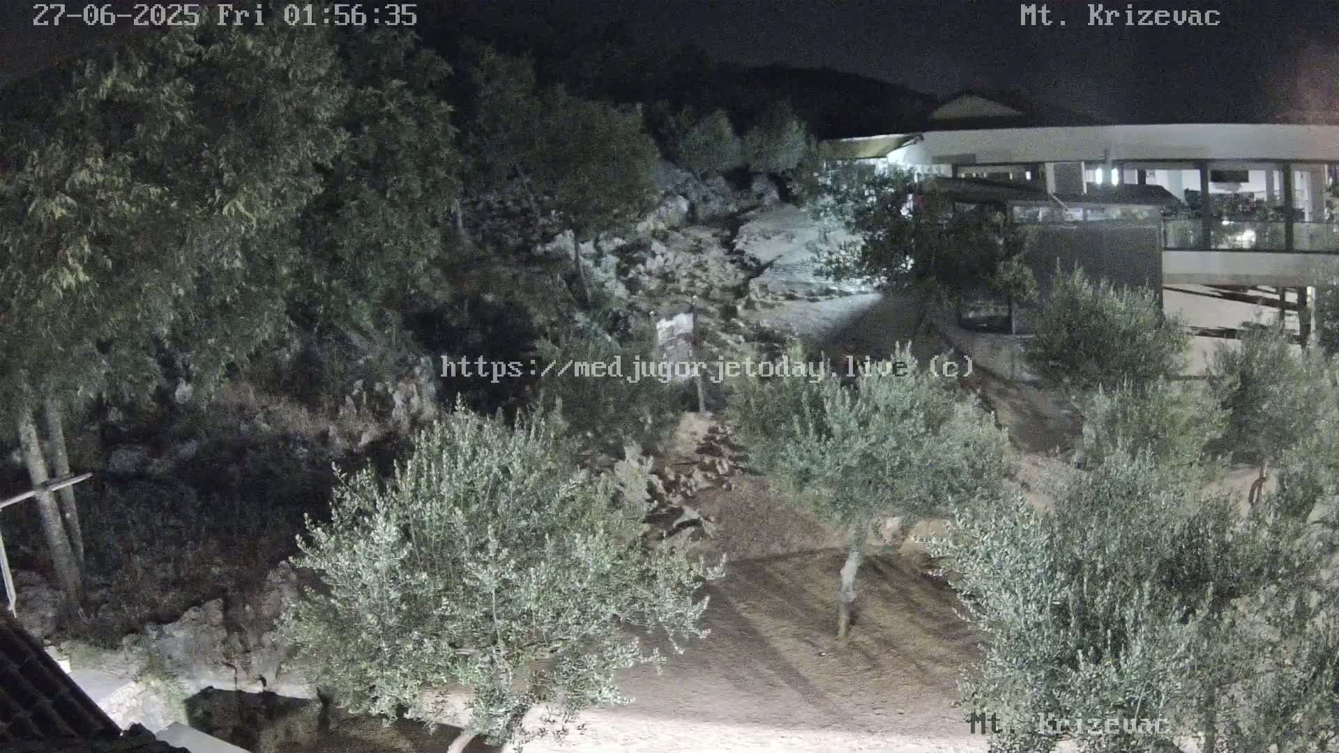 Medjugorje,  Mt. Krizevac Mount Walkway Live Cam - Bijakovici, Citluk, Herzegovina-Neretva, Federation of Bosnia and Herzegovina, Bosnia and Herzegovina