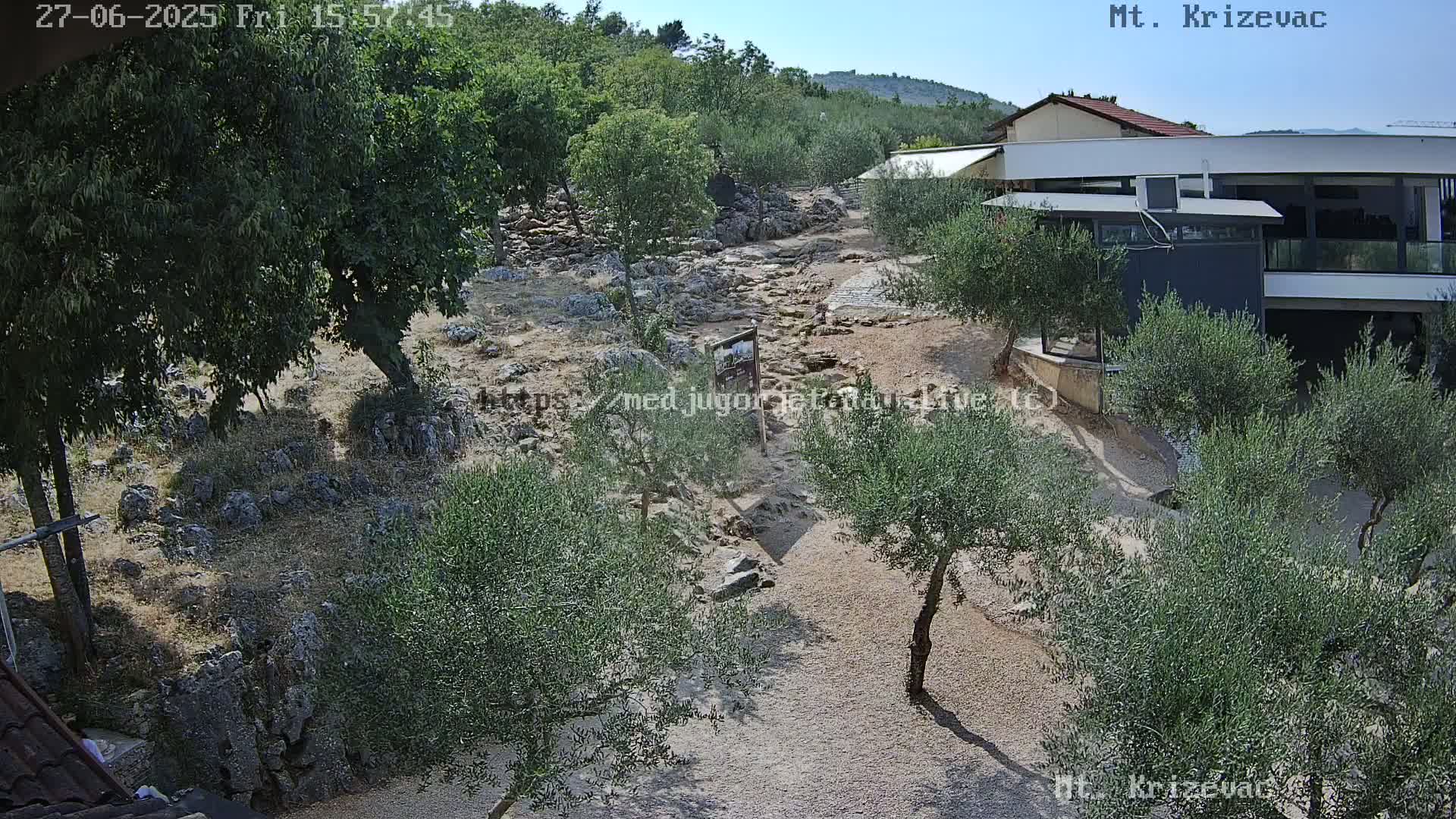 Medjugorje,  Mt. Krizevac Mount Walkway Live Cam - Bijakovici, Citluk, Herzegovina-Neretva, Federation of Bosnia and Herzegovina, Bosnia and Herzegovina